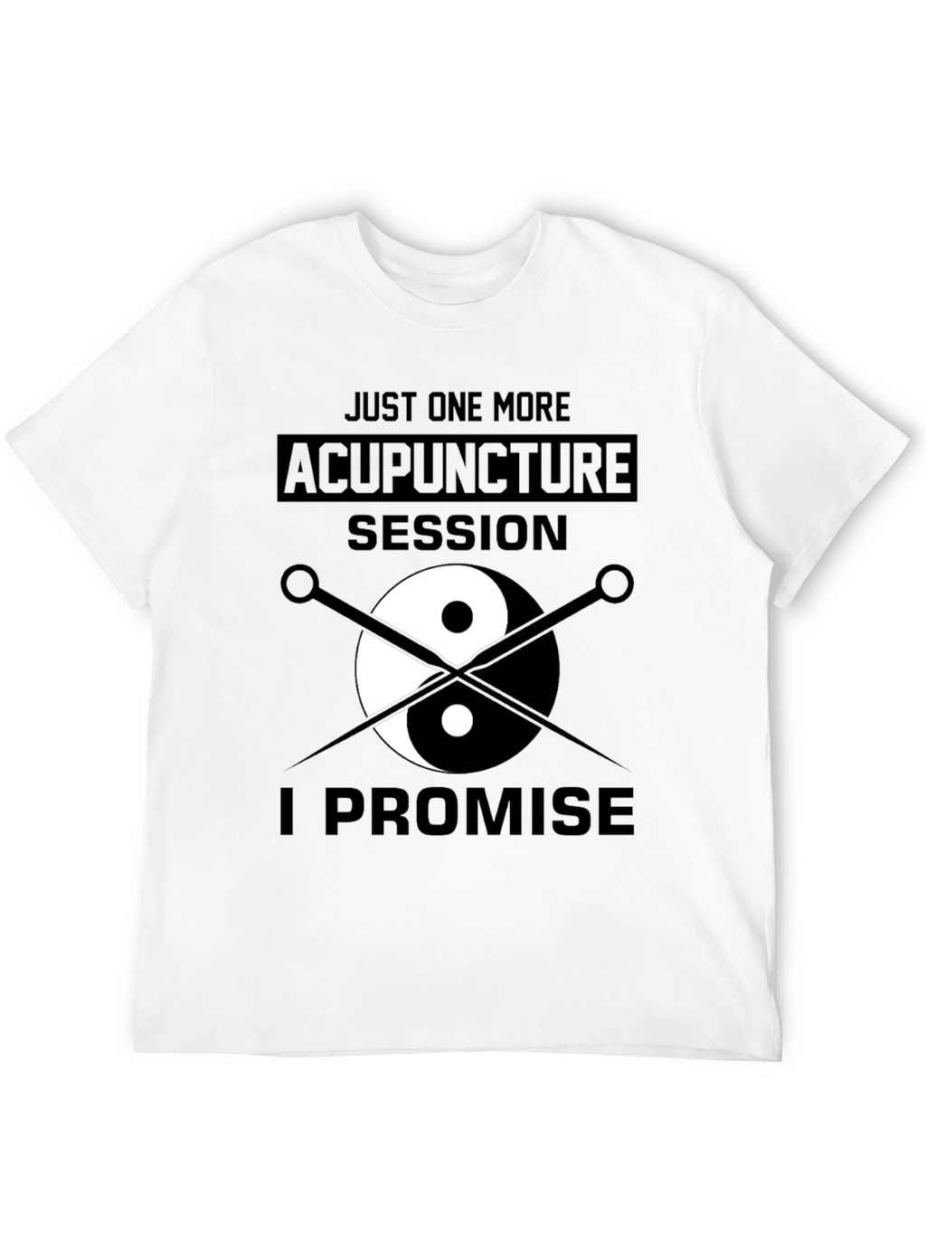 Acupuncture Session Yin Yang Graphic T-Shirt