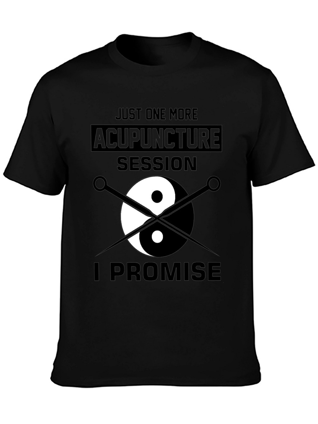 Acupuncture Session Yin Yang Graphic T-Shirt