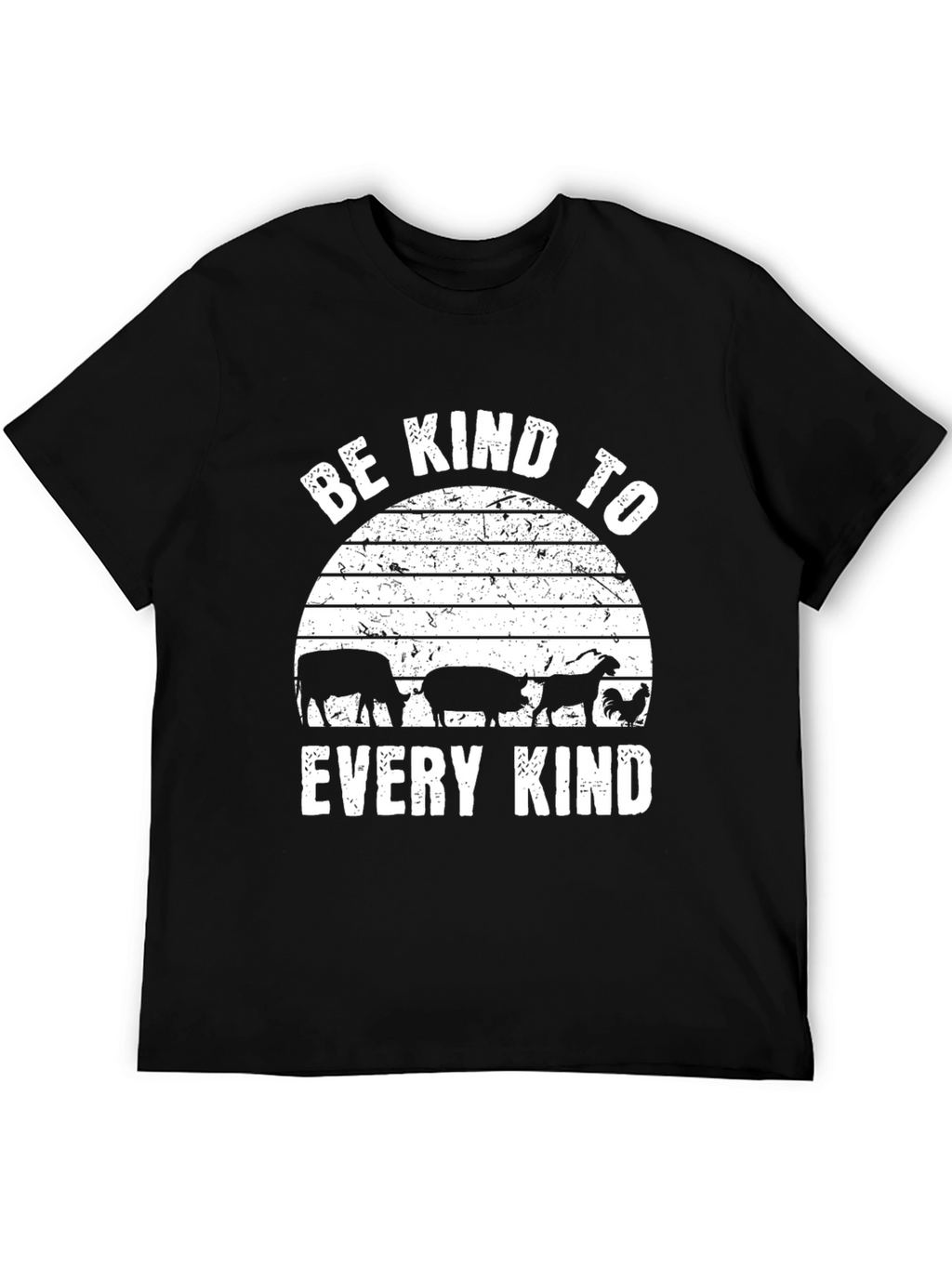 Be Kind to Every Kind Black T-Shirt