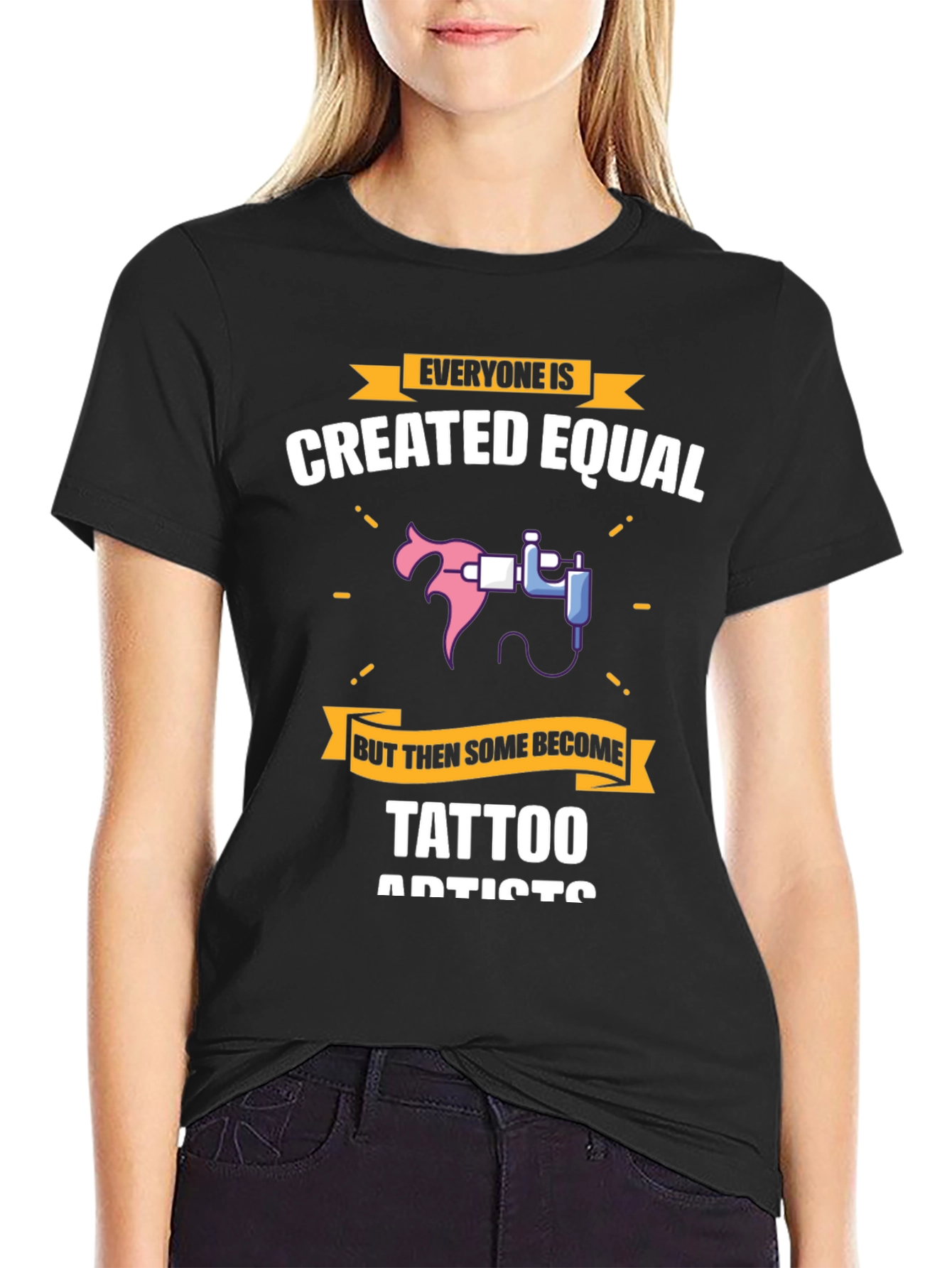 Tattoo Artist T-Shirt - Created Equal Design