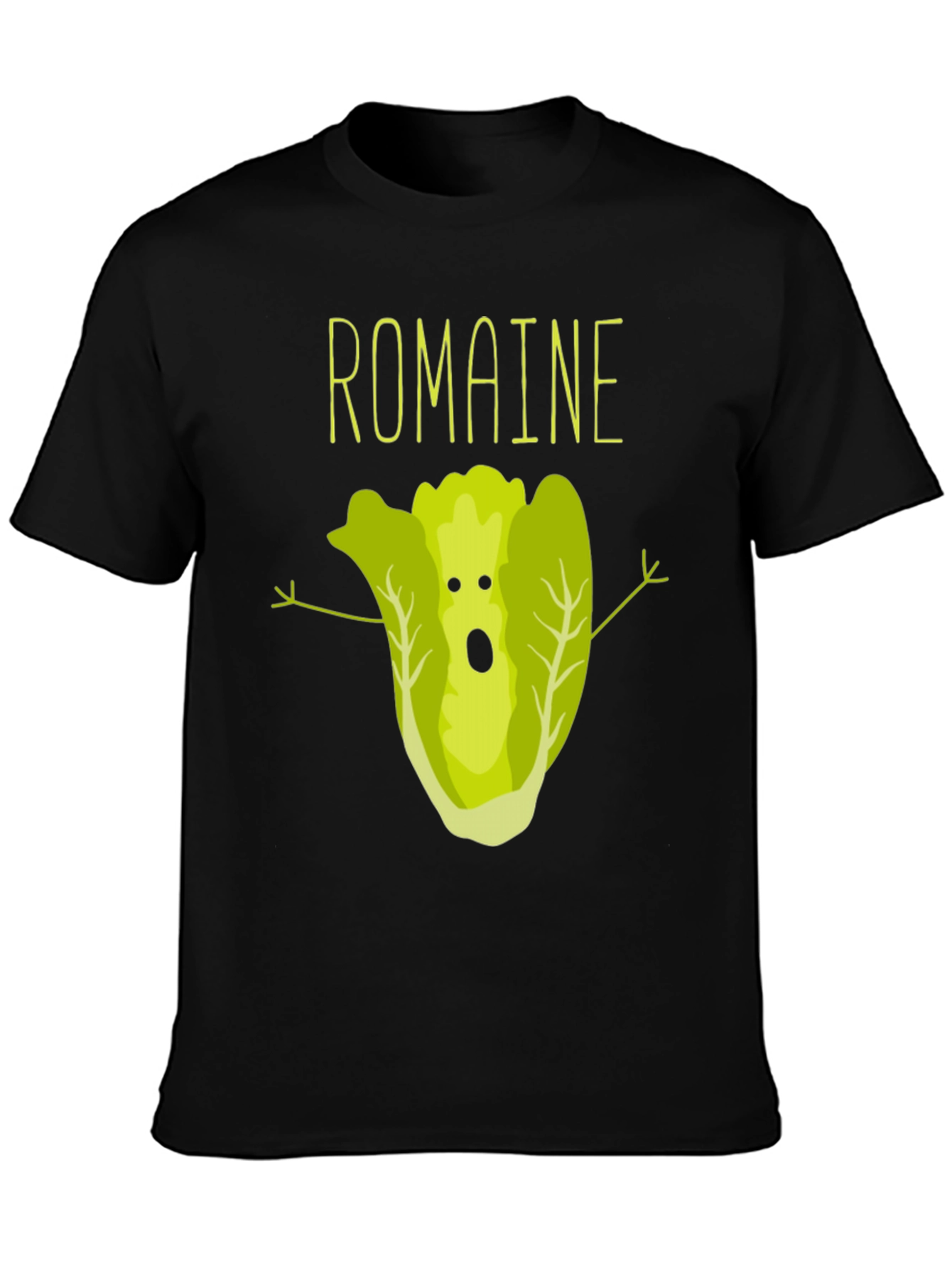 Romaine Lettuce Funny Vegan T-Shirt