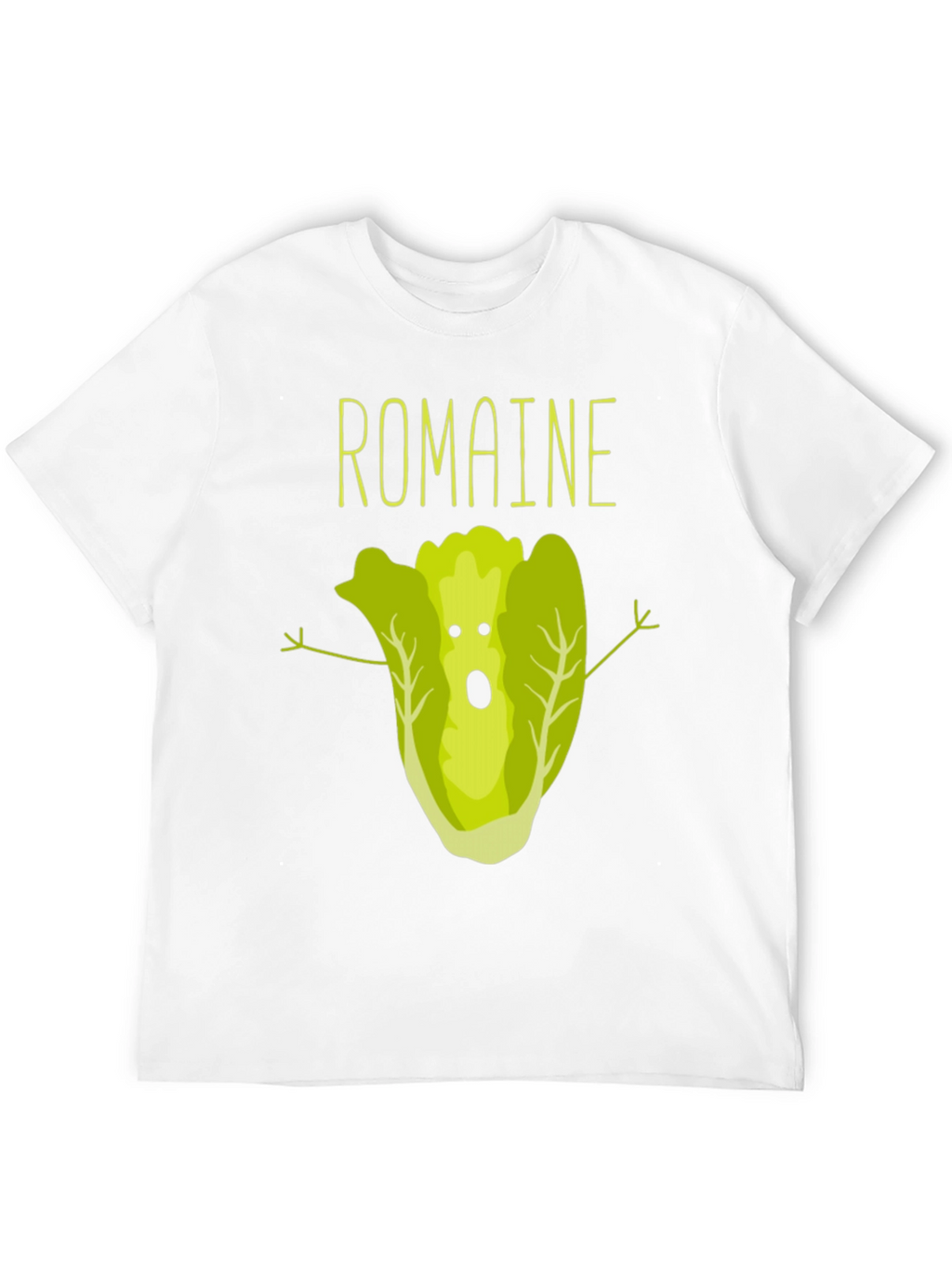 Romaine Lettuce Funny Vegan T-Shirt