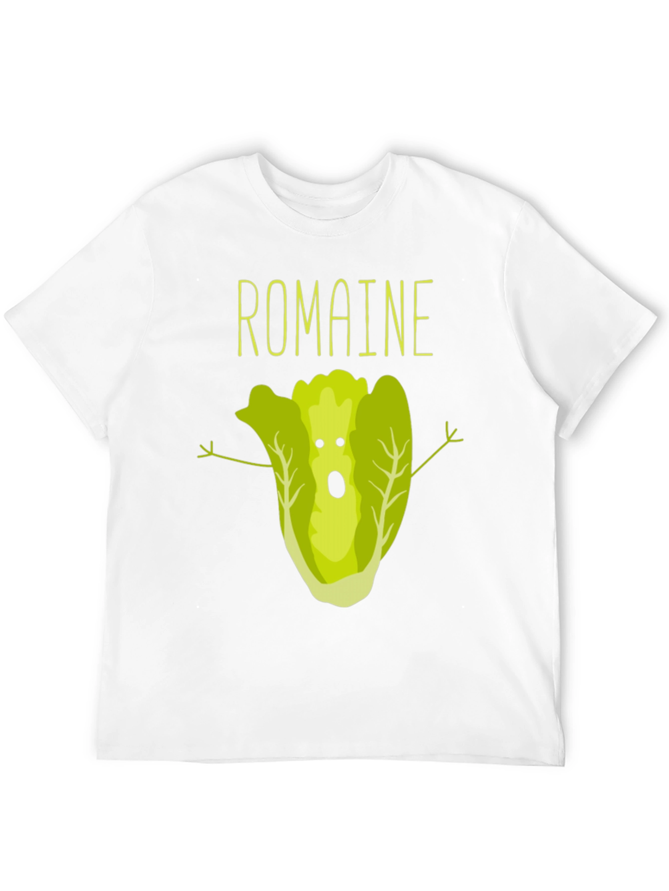 Romaine Lettuce Funny Vegan T-Shirt