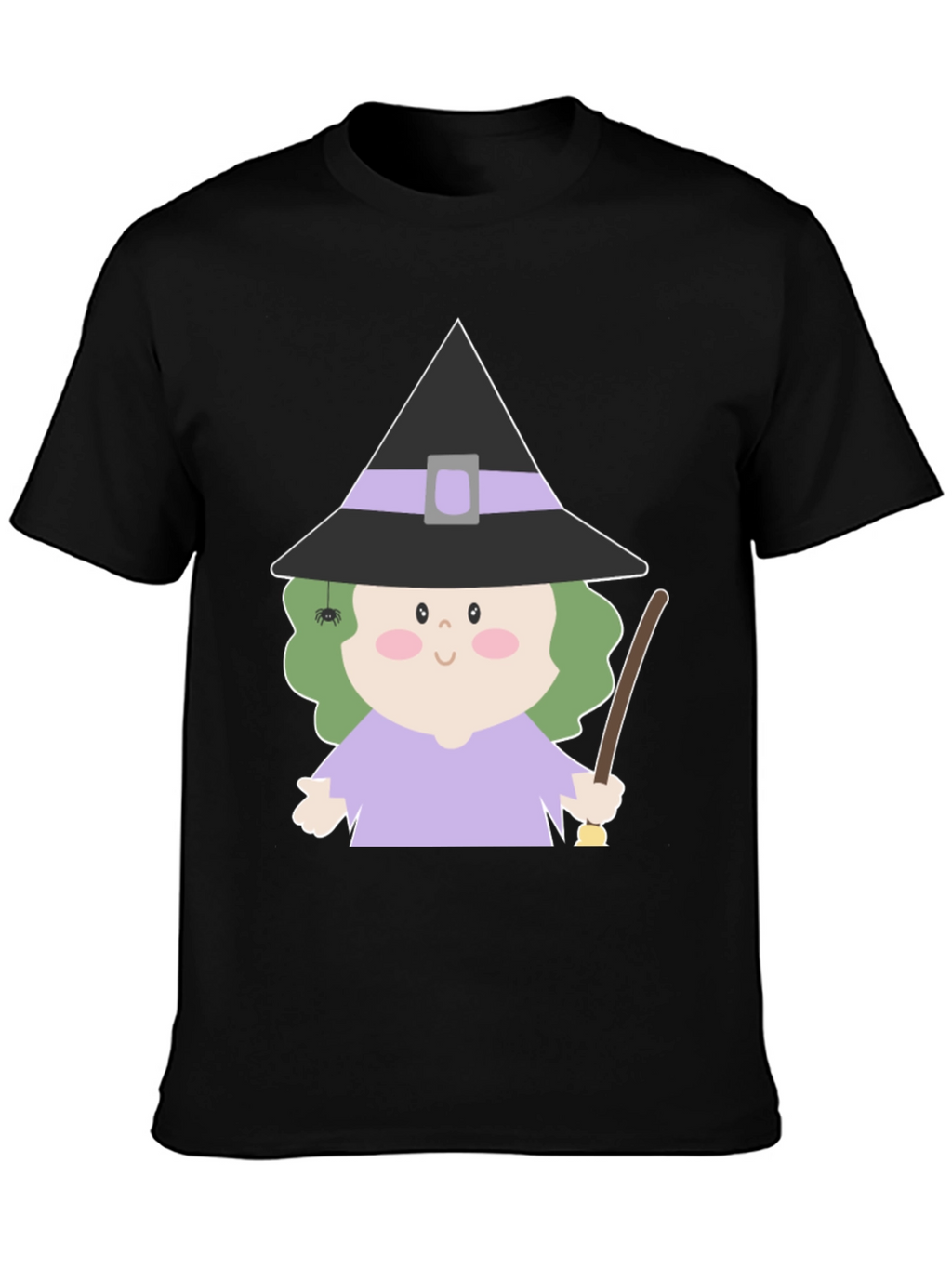 Cute Witch Graphic T-Shirt