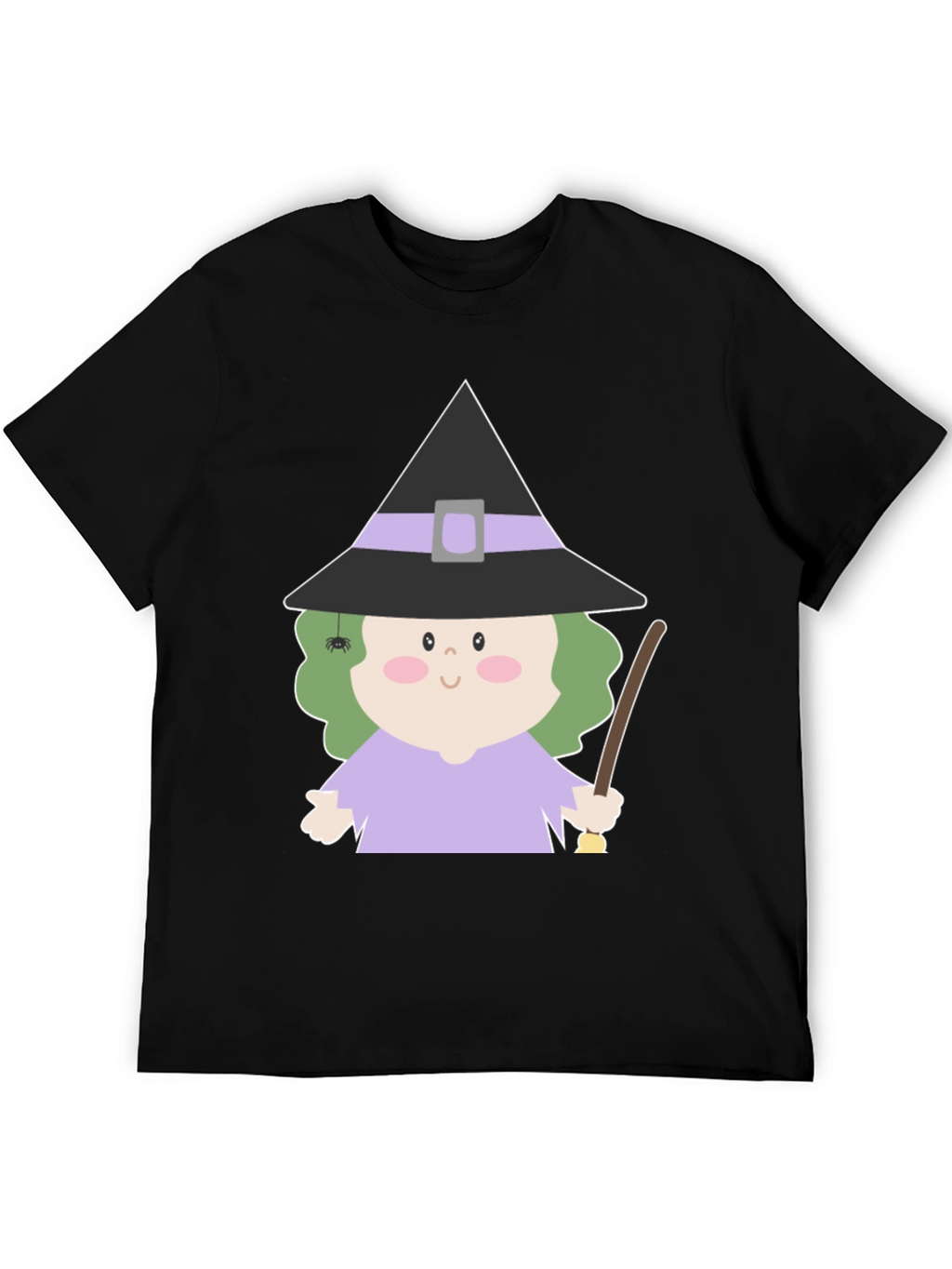 Cute Witch Graphic T-Shirt