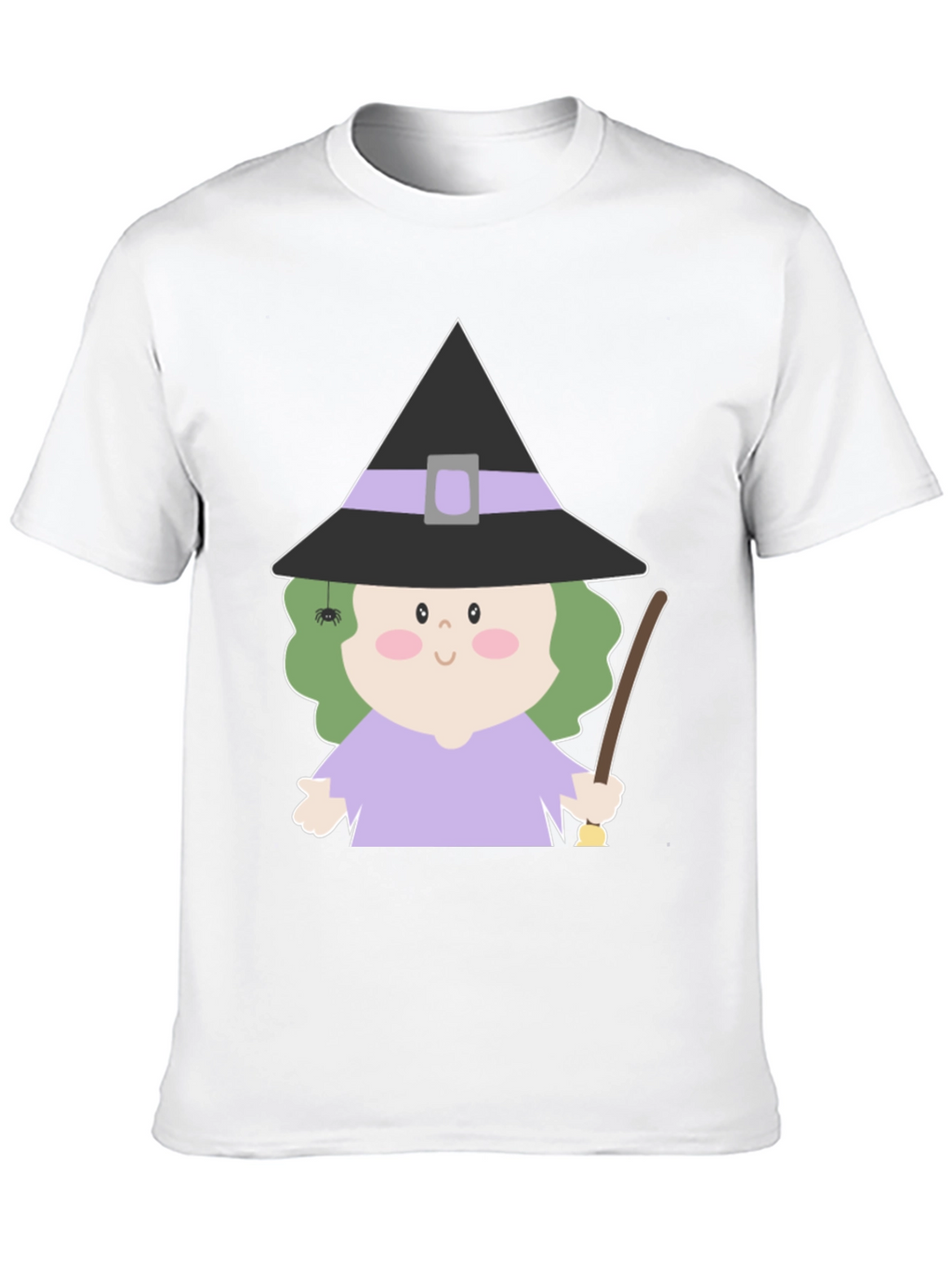 Cute Witch Graphic T-Shirt
