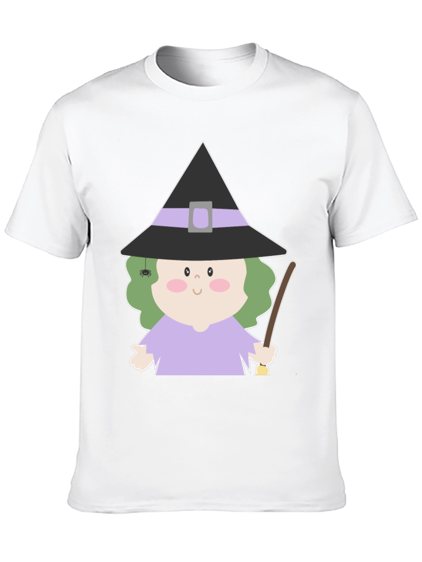 Cute Witch Graphic T-Shirt