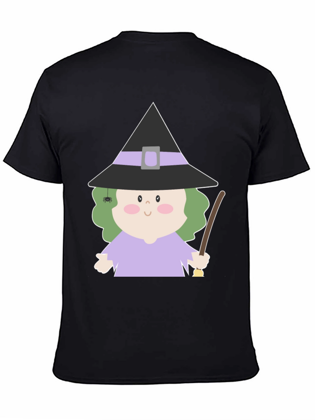 Cute Witch Graphic T-Shirt