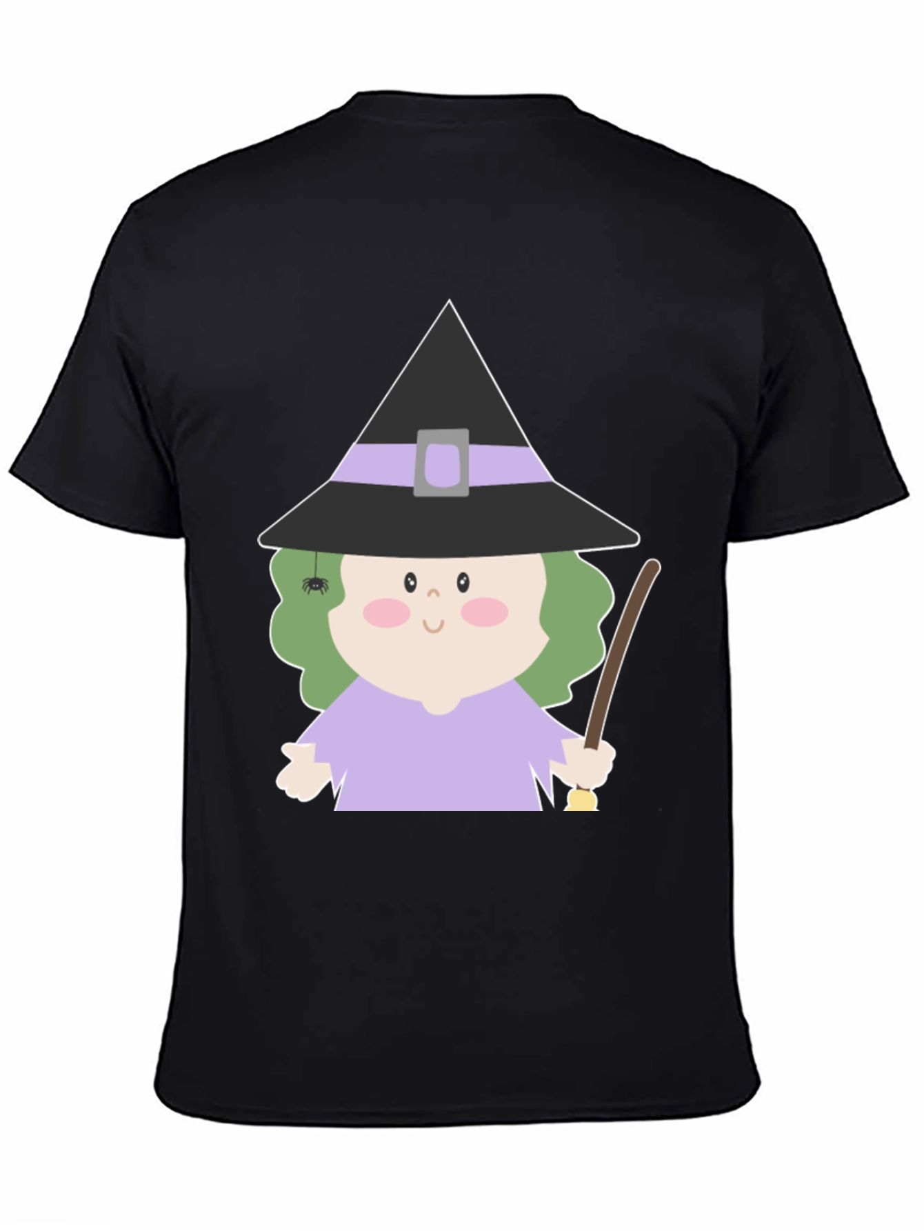 Cute Witch Graphic T-Shirt