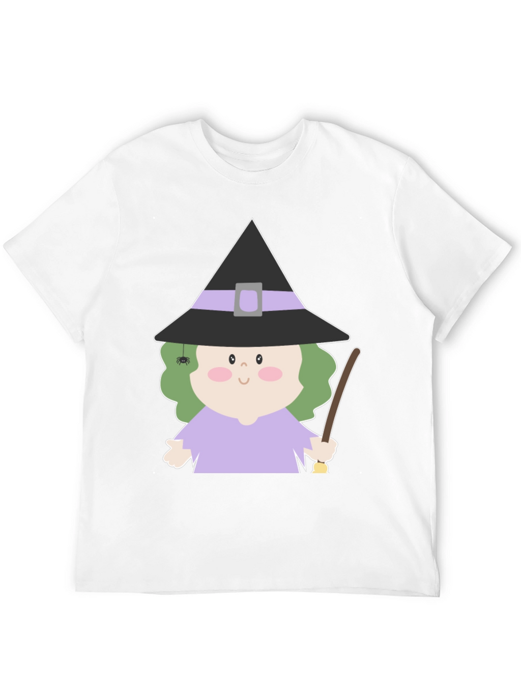 Cute Witch Graphic T-Shirt