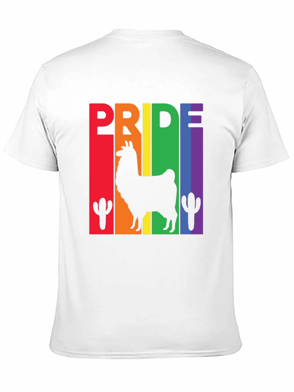 Pride Llama Graphic Tee - LGBTQ+ Pride Shirt