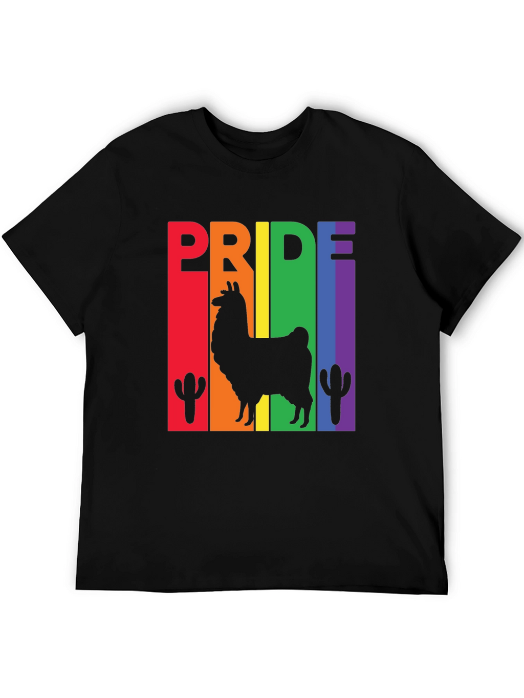 Pride Llama Graphic Tee - LGBTQ+ Pride Shirt