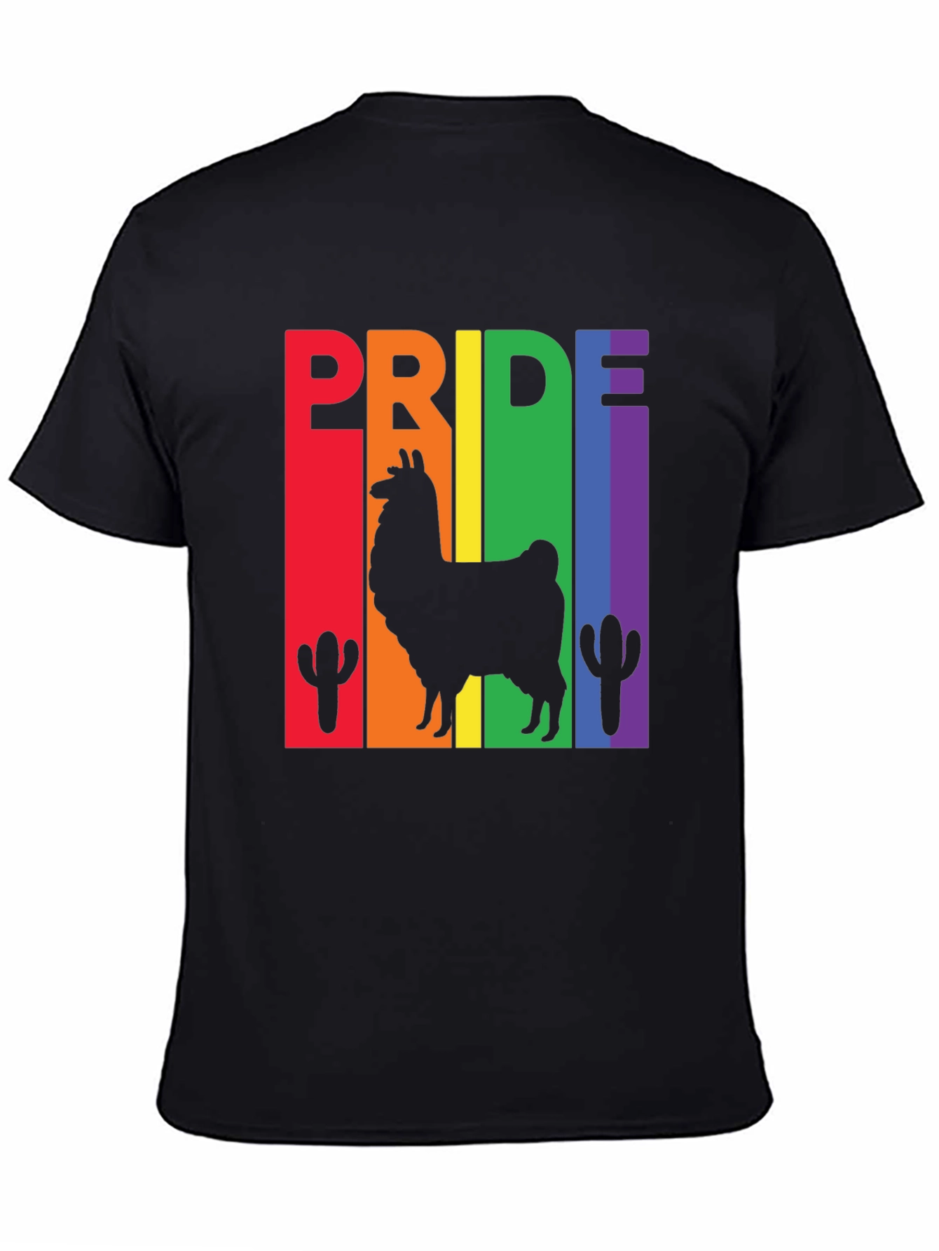 Pride Llama Graphic Tee - LGBTQ+ Pride Shirt