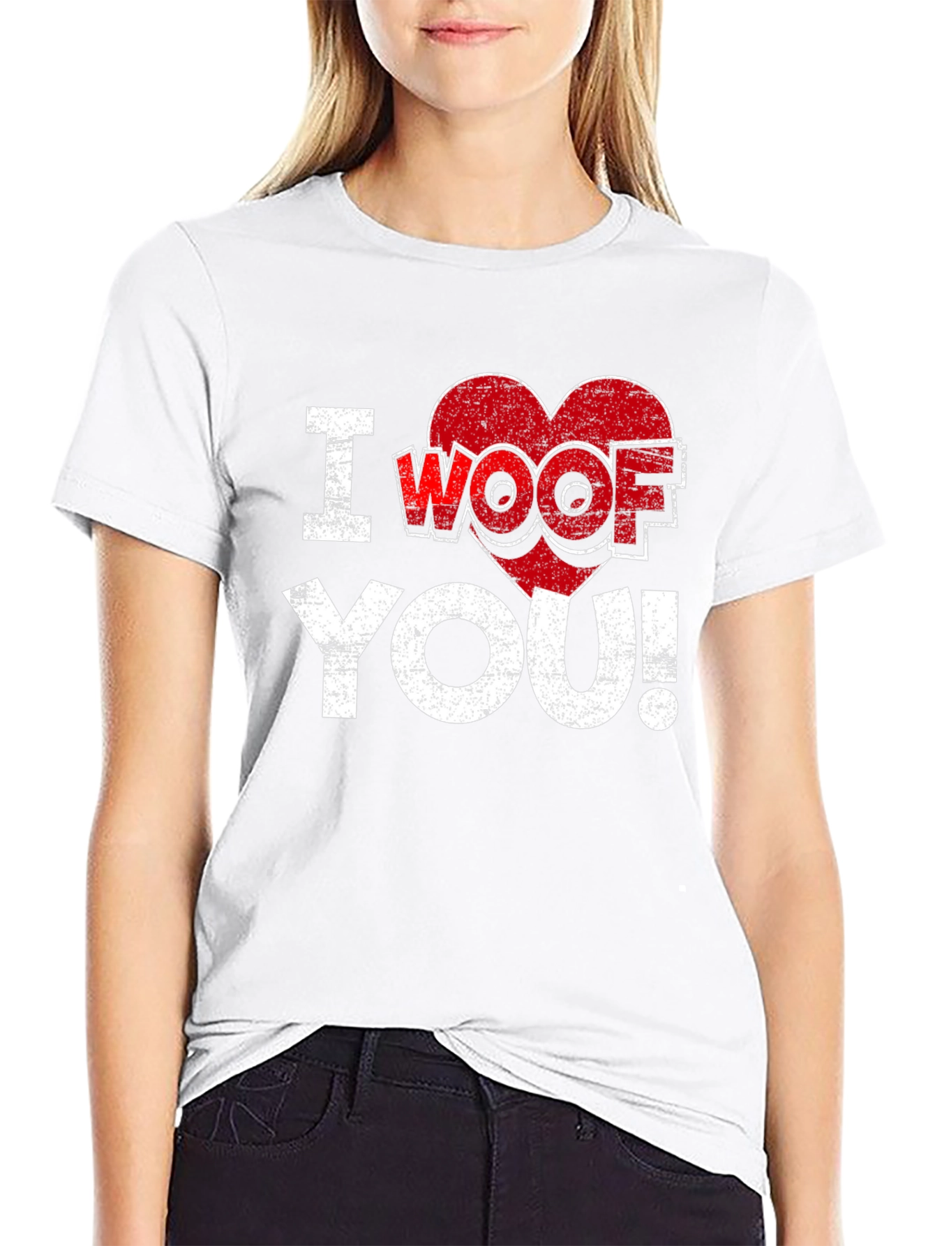 I Woof You T-Shirt - Funny Dog Lover Tee