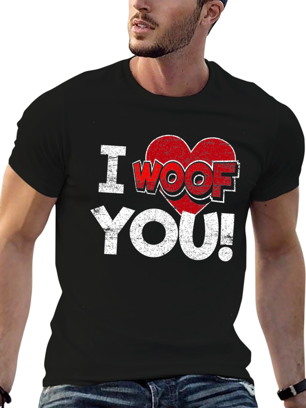 I Woof You T-Shirt - Funny Dog Lover Tee
