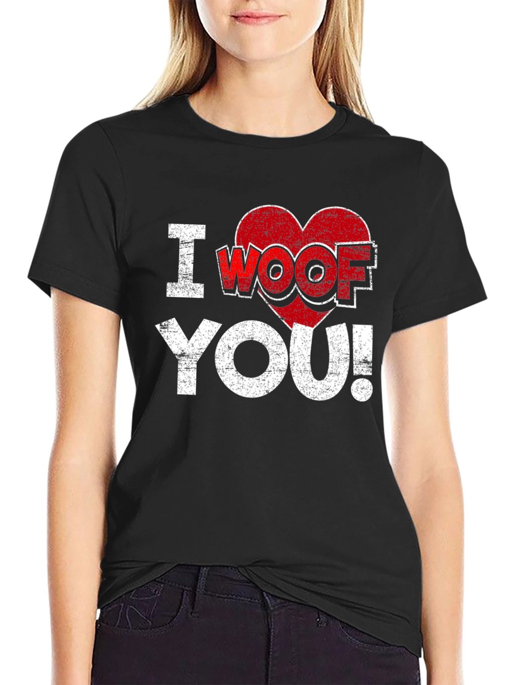 I Woof You T-Shirt - Funny Dog Lover Tee