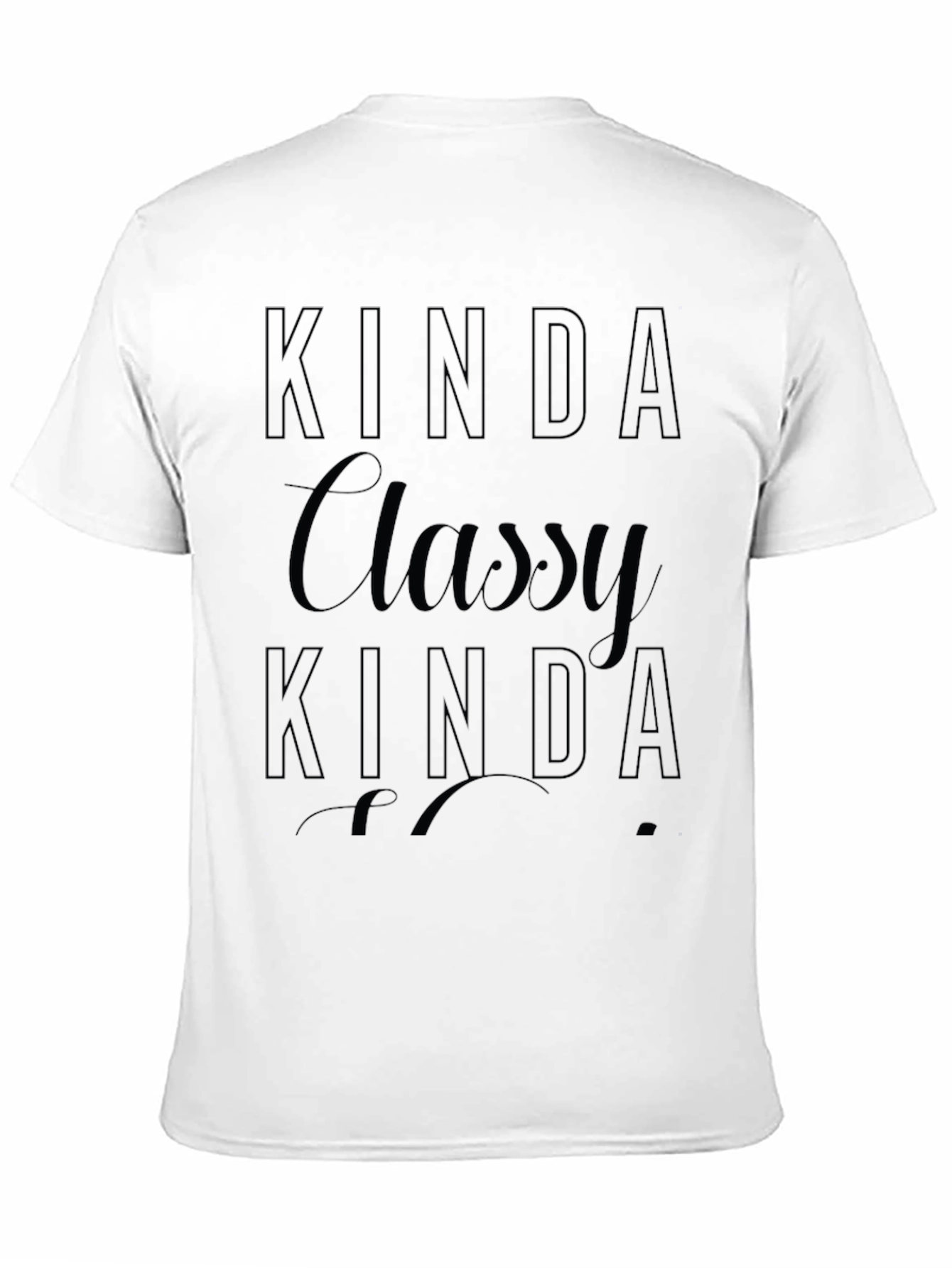 Kinda Classy T-Shirt - Soft Black Tee