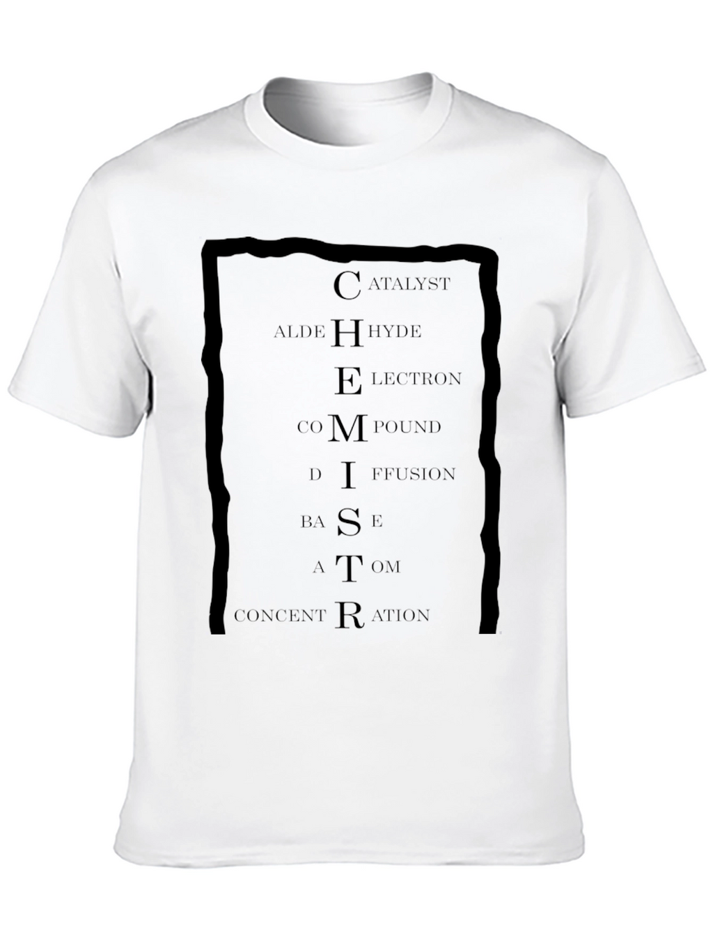 Chemistry Word List Graphic Tee