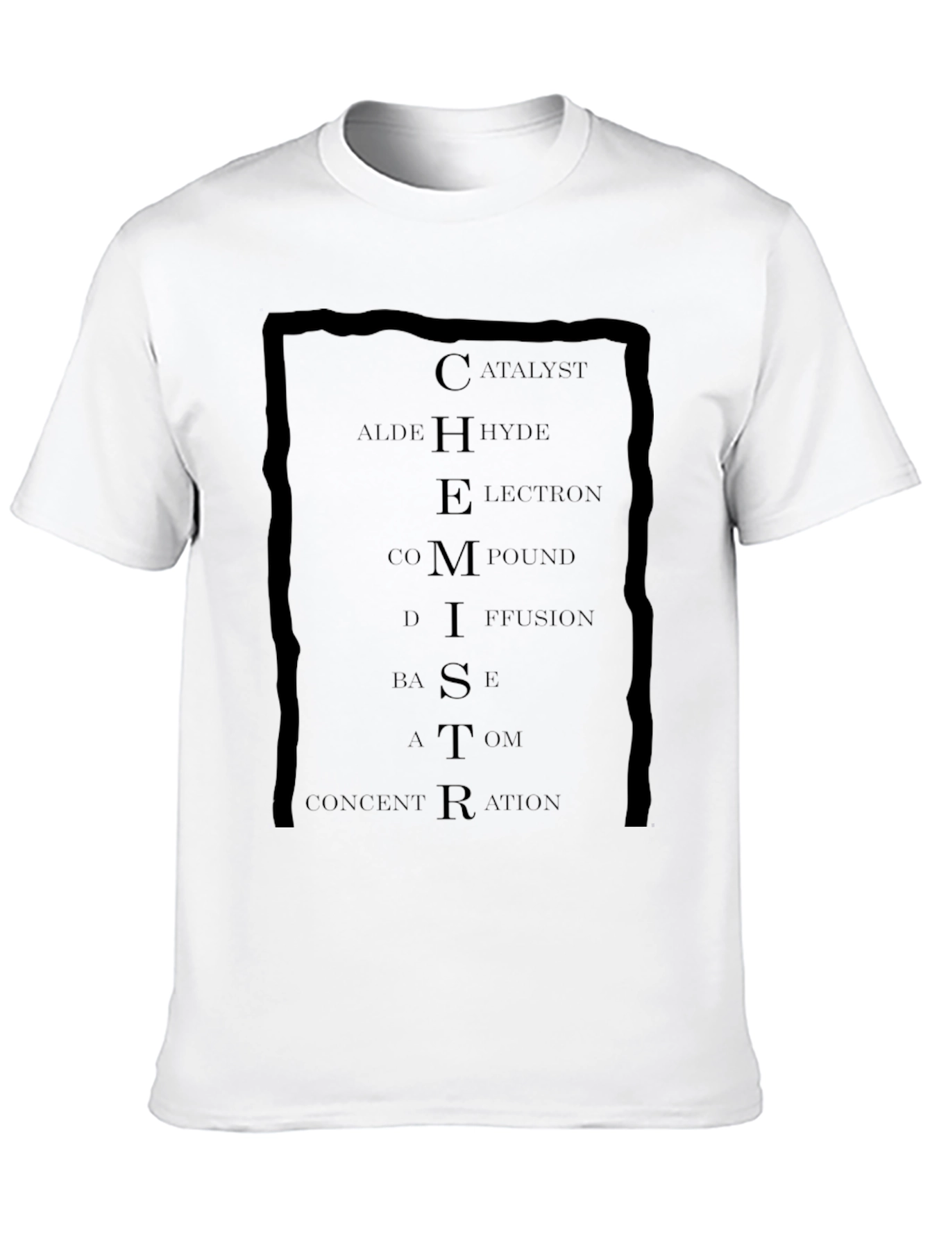 Chemistry Word List Graphic Tee