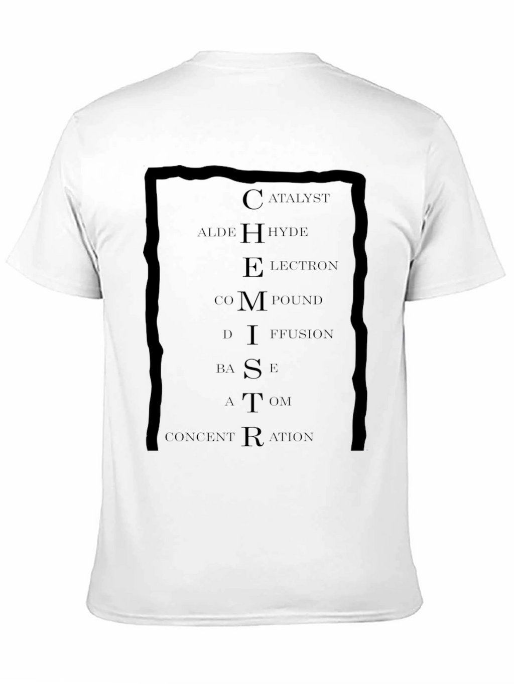 Chemistry Word List Graphic Tee