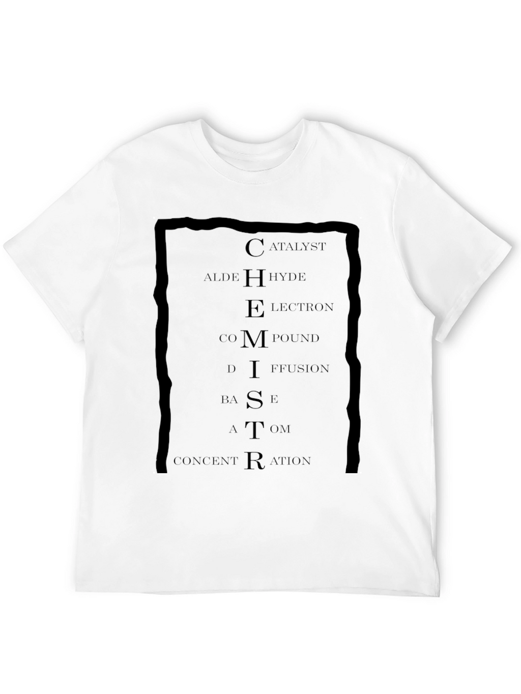 Chemistry Word List Graphic Tee