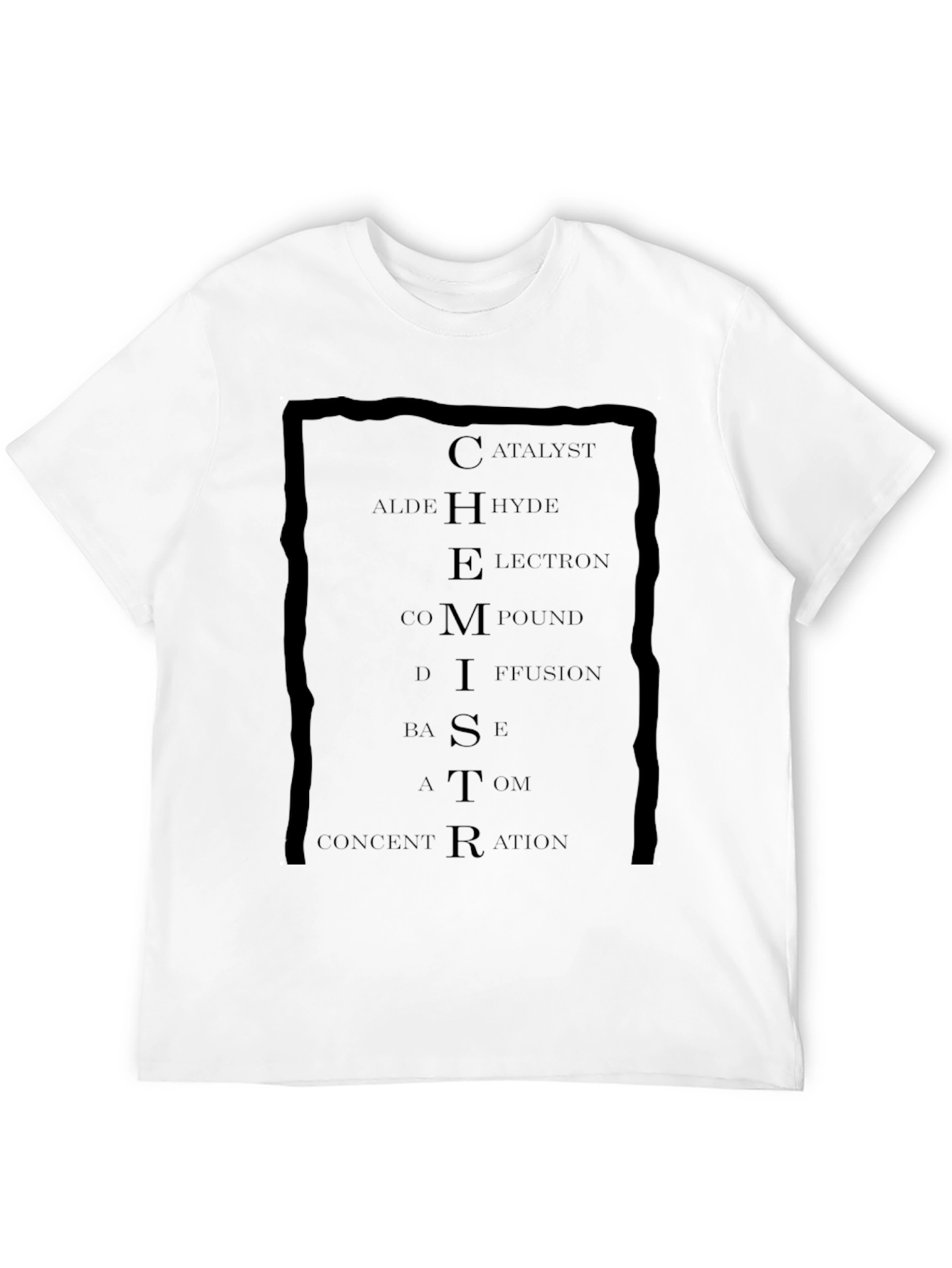 Chemistry Word List Graphic Tee