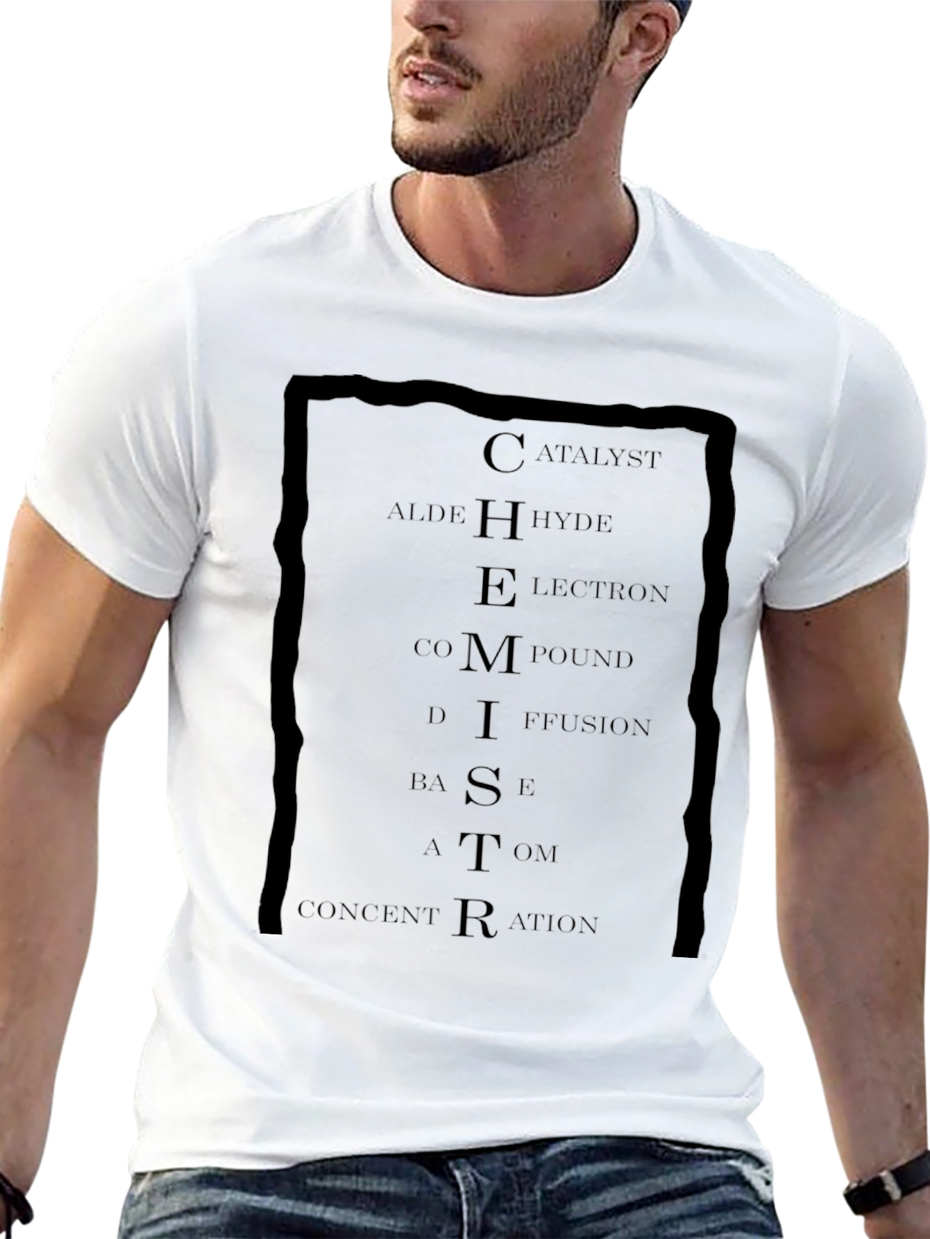 Chemistry Word List Graphic Tee
