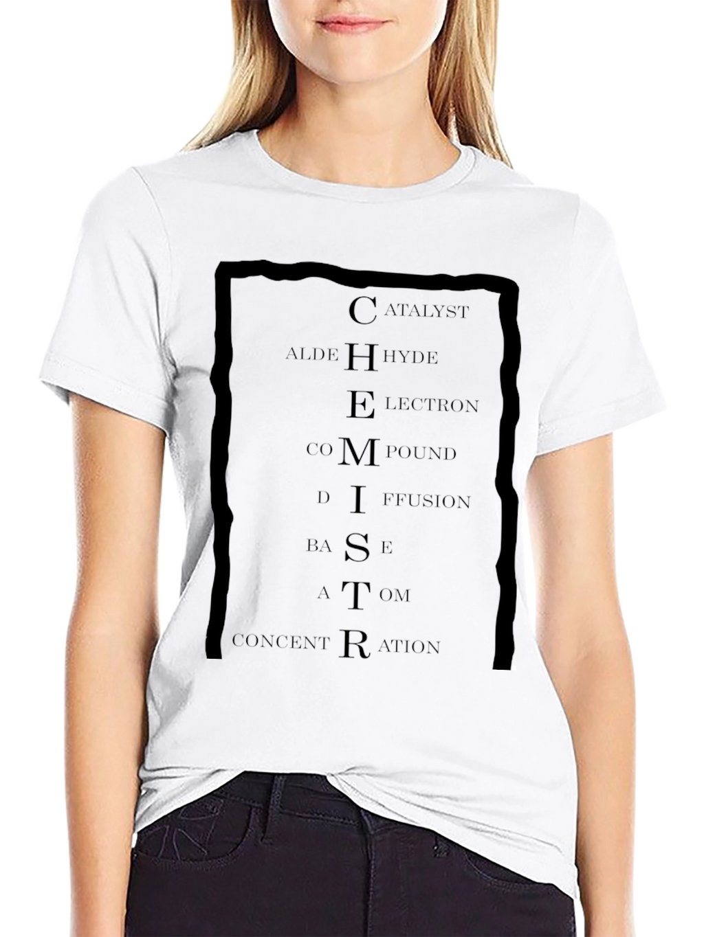 Chemistry Word List Graphic Tee
