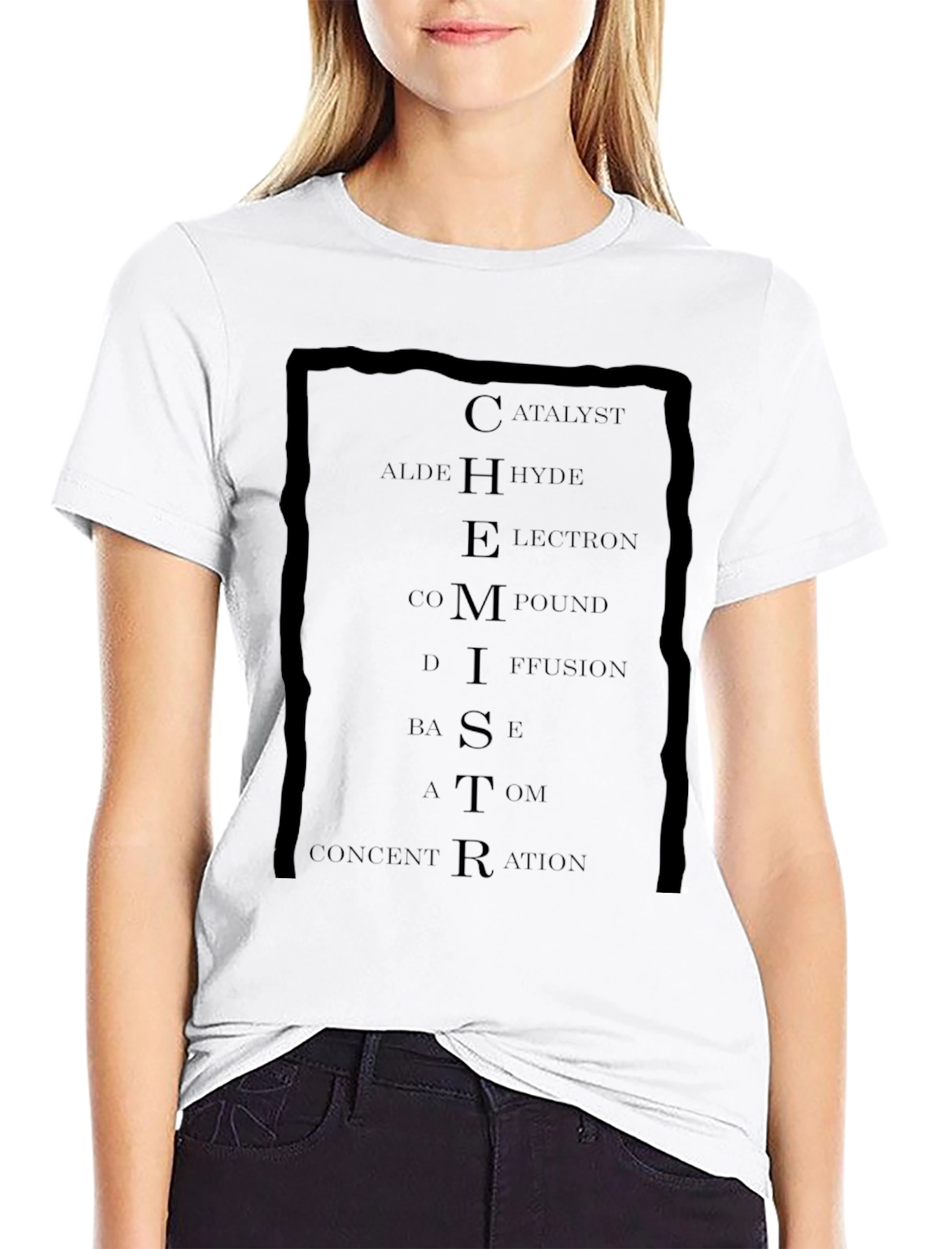 Chemistry Word List Graphic Tee