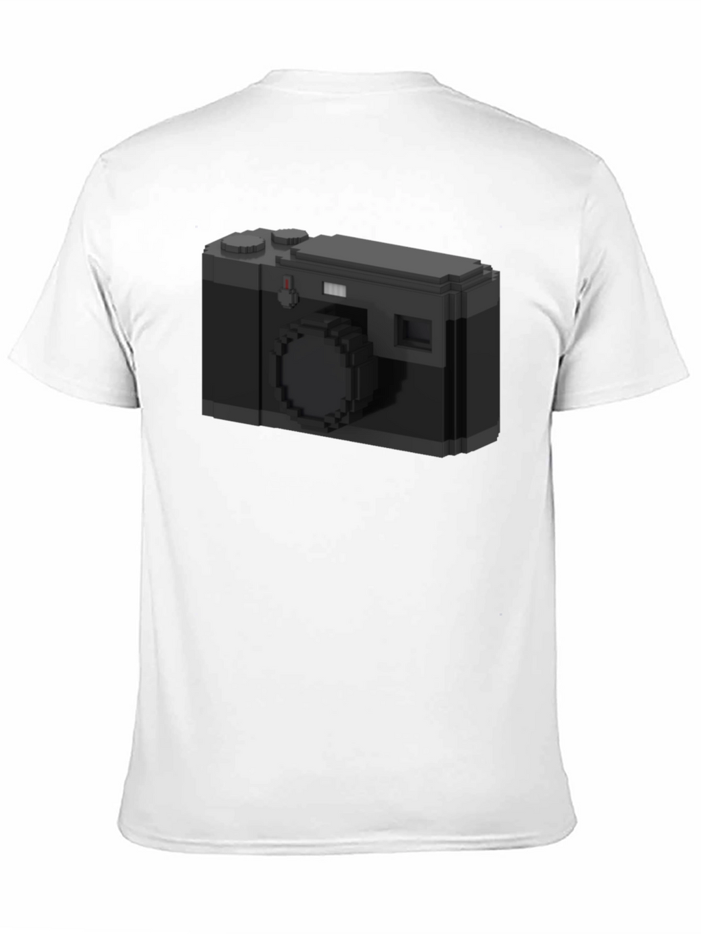 Pixel Camera Graphic Tee - Black