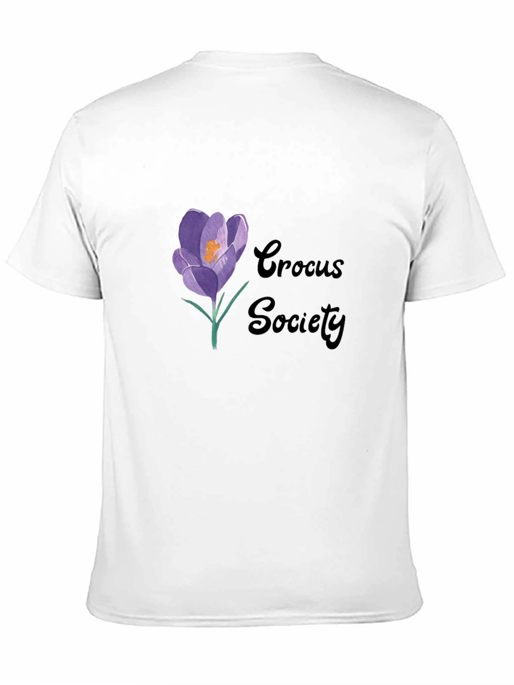 Crocus Society Black T-Shirt