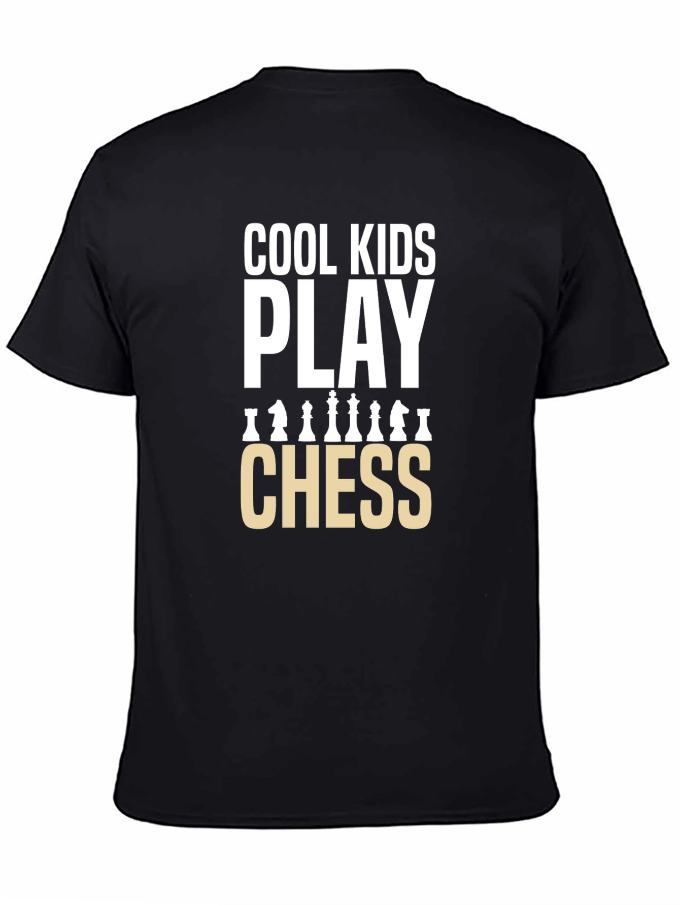 Cool Kids Play Chess Graphic T-Shirt