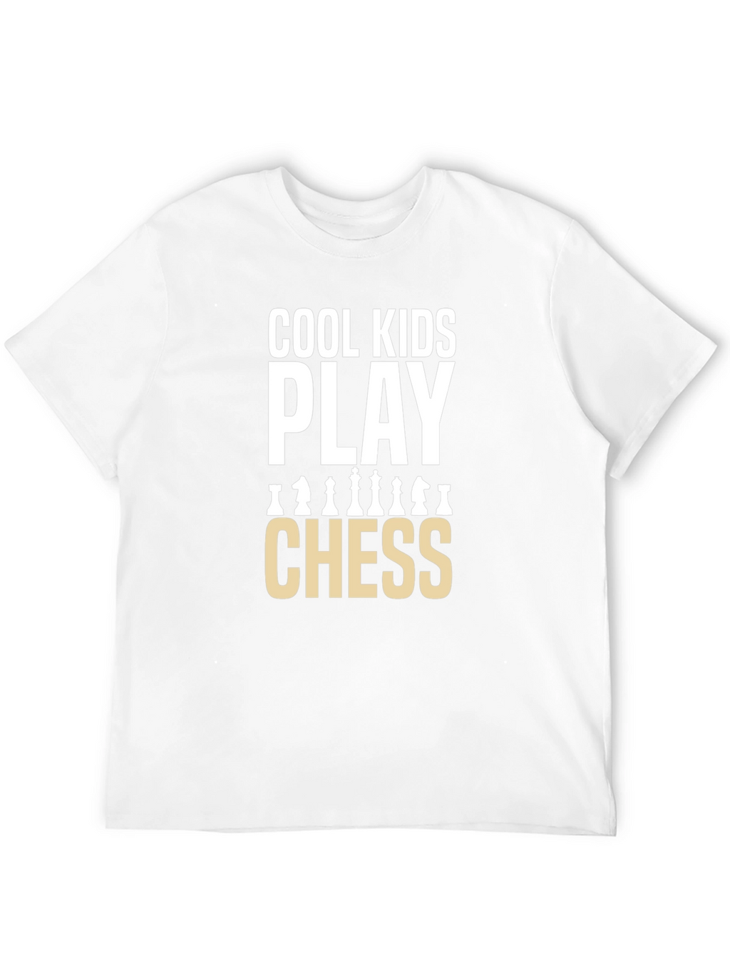 Cool Kids Play Chess Graphic T-Shirt