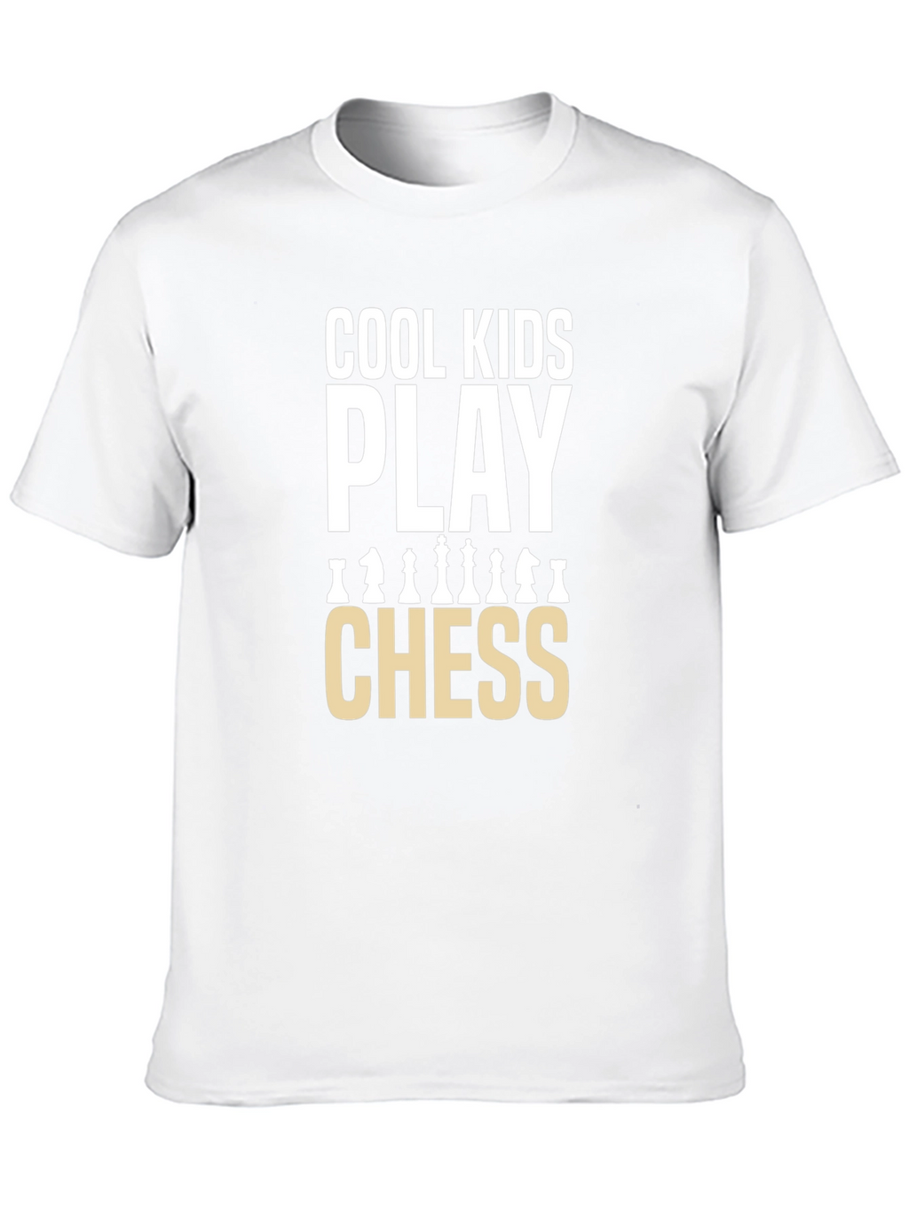 Cool Kids Play Chess Graphic T-Shirt
