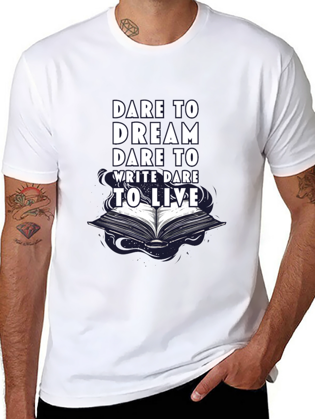 Dare to Dream T-Shirt - Book Graphic Tee