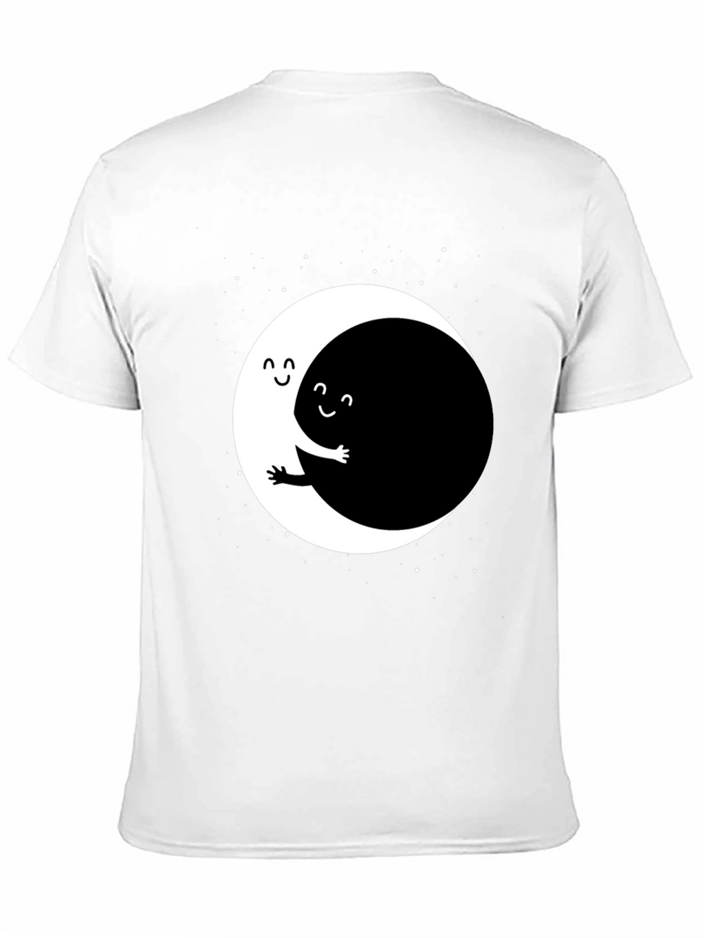 Yin Yang Hug T-Shirt - Unique Graphic Tee