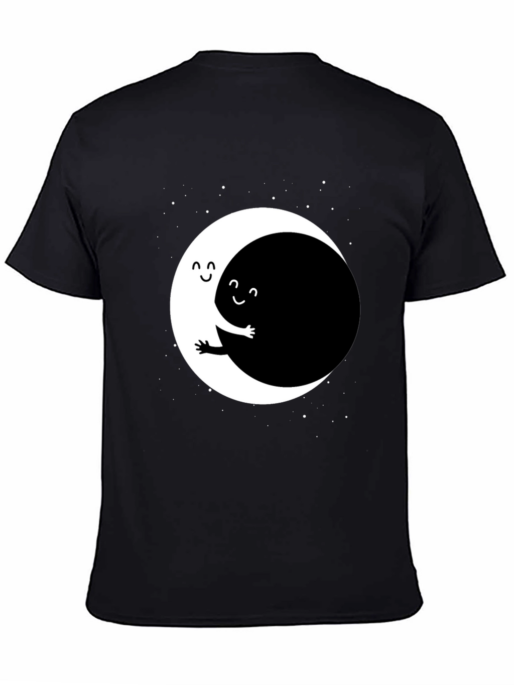 Yin Yang Hug T-Shirt - Unique Graphic Tee