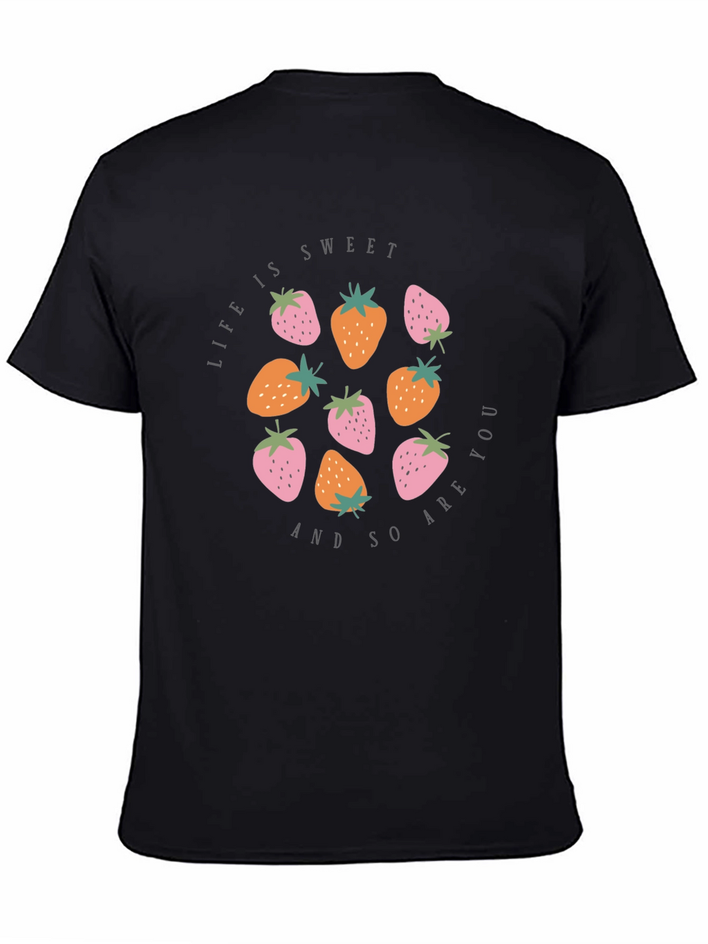 Strawberry Life Sweet Graphic Tee