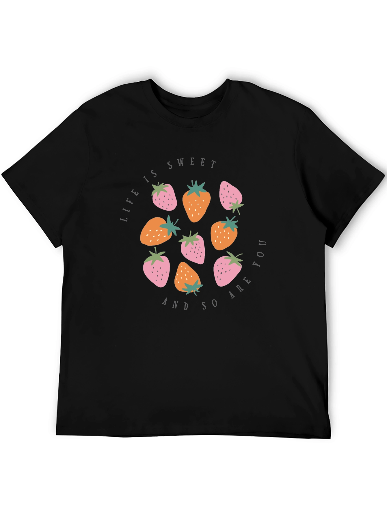 Strawberry Life Sweet Graphic Tee