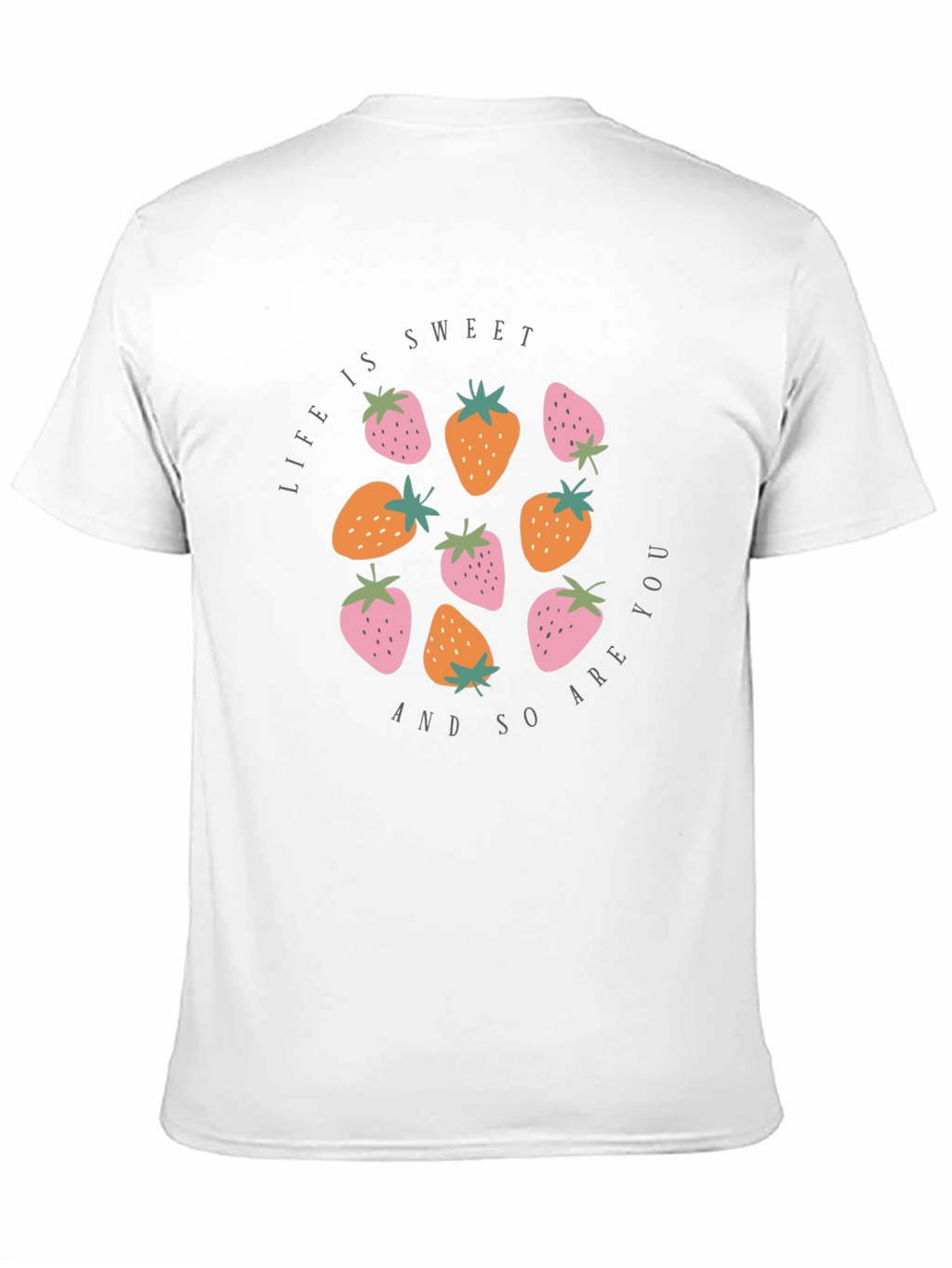 Strawberry Life Sweet Graphic Tee