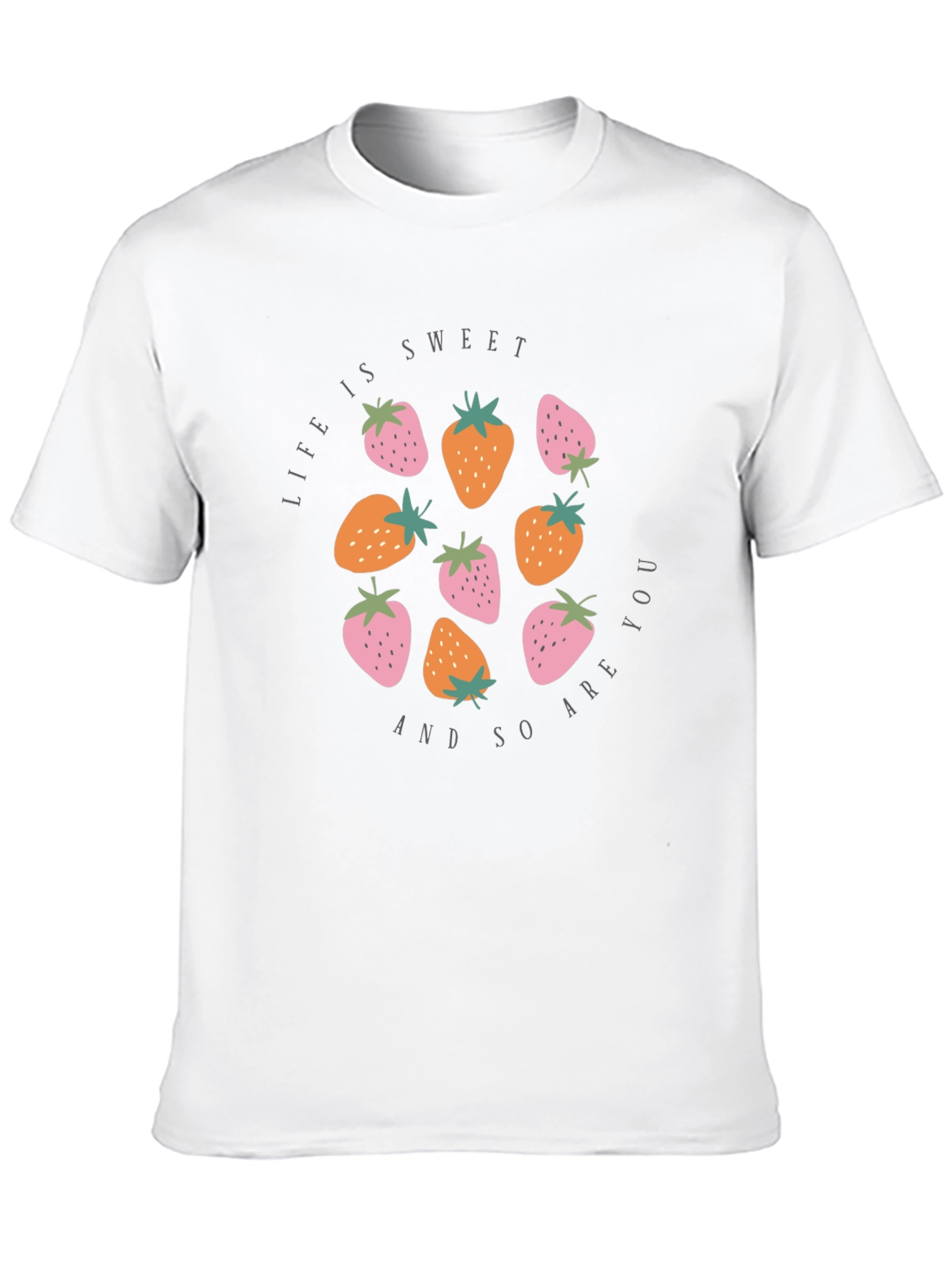 Strawberry Life Sweet Graphic Tee