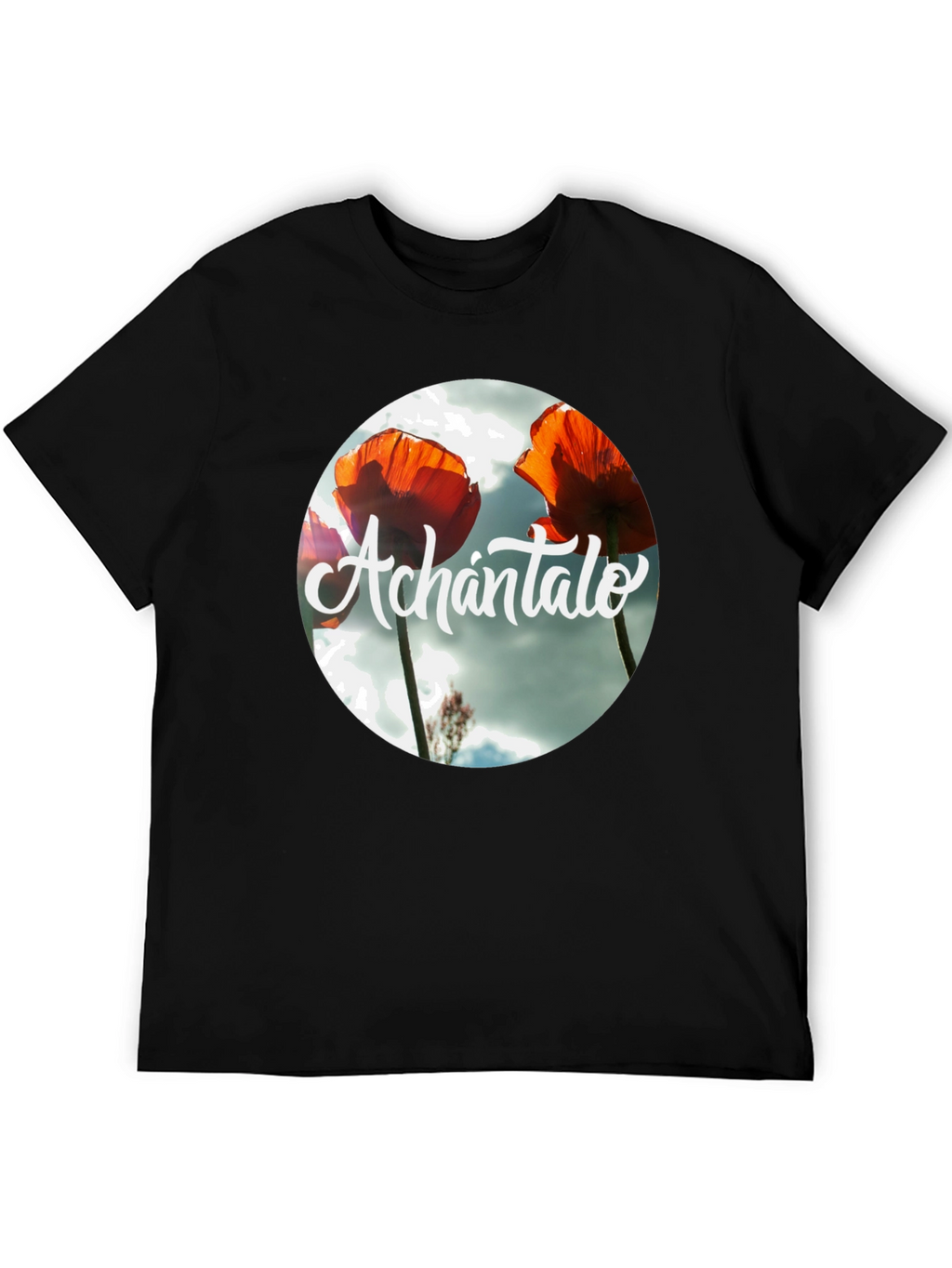 Achántalo Floral Graphic Print T-Shirt