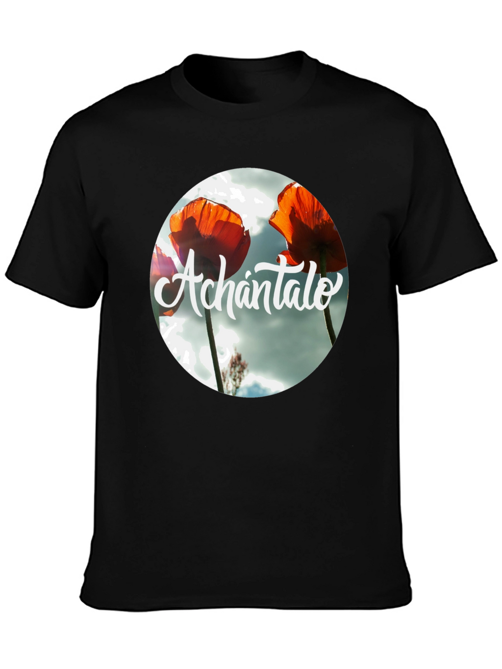 Achántalo Floral Graphic Print T-Shirt