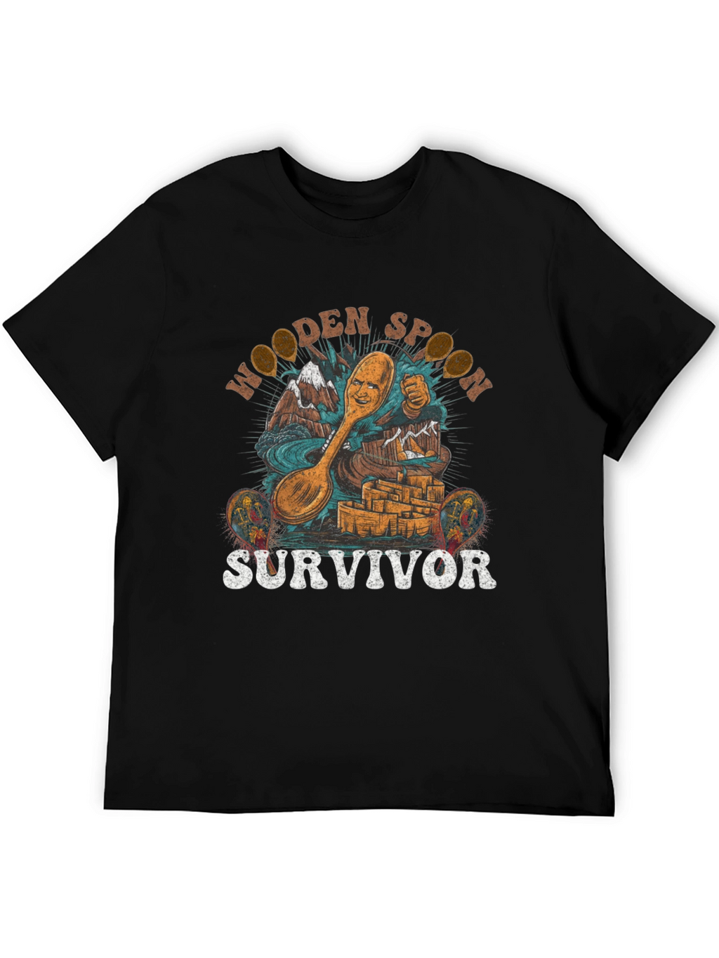 Wooden Spoon Survivor T-Shirt