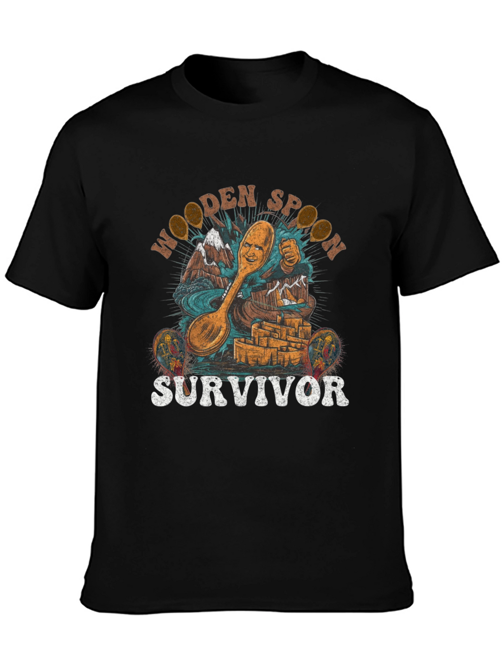 Wooden Spoon Survivor T-Shirt