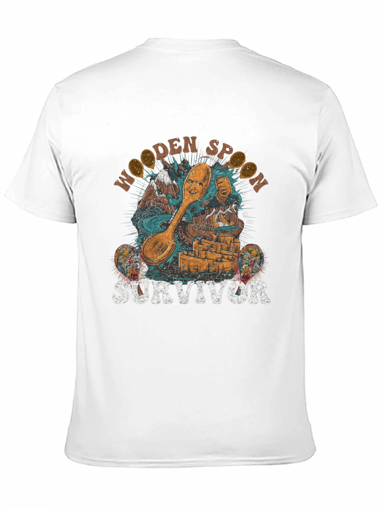 Wooden Spoon Survivor T-Shirt