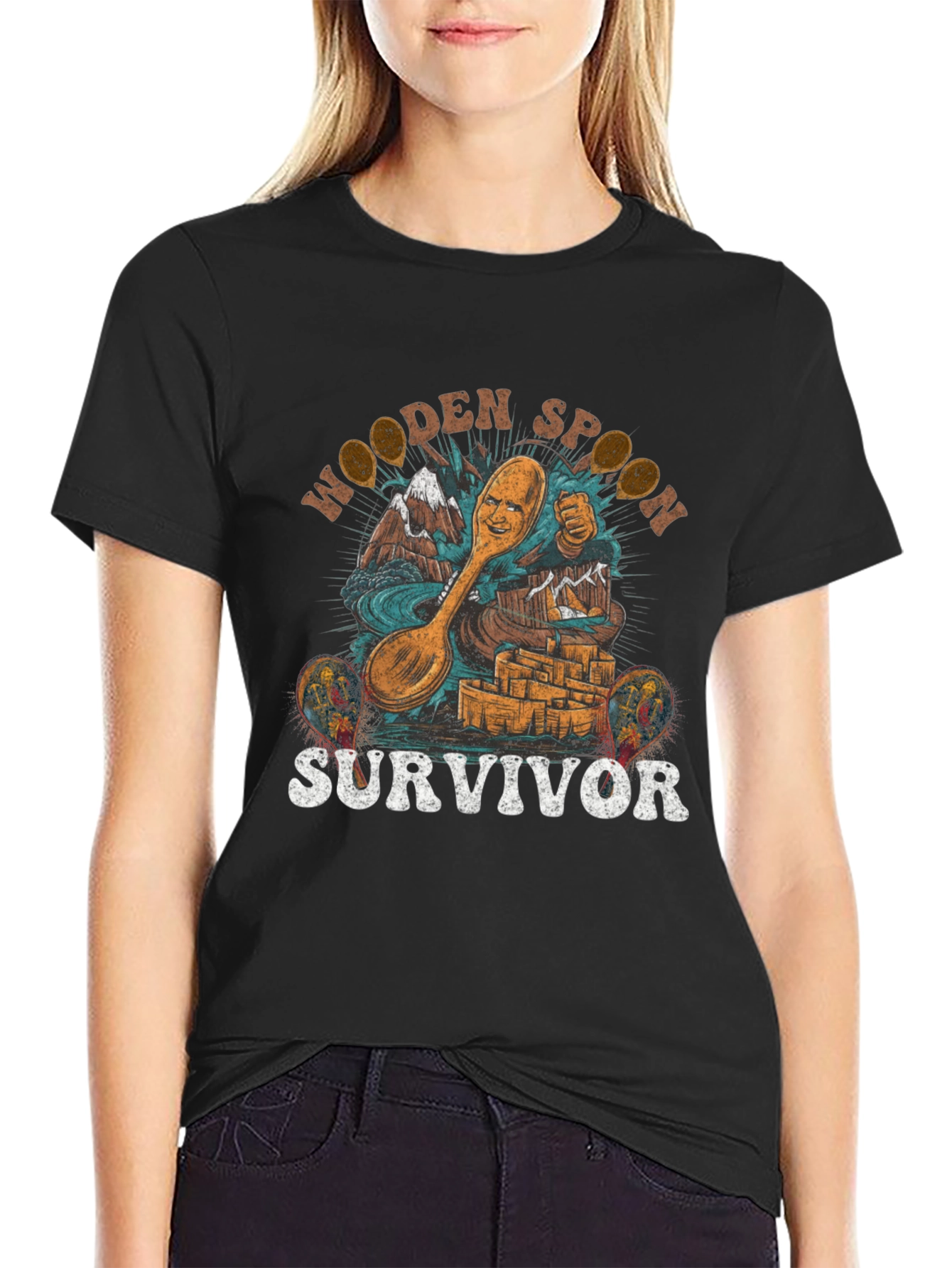 Wooden Spoon Survivor T-Shirt