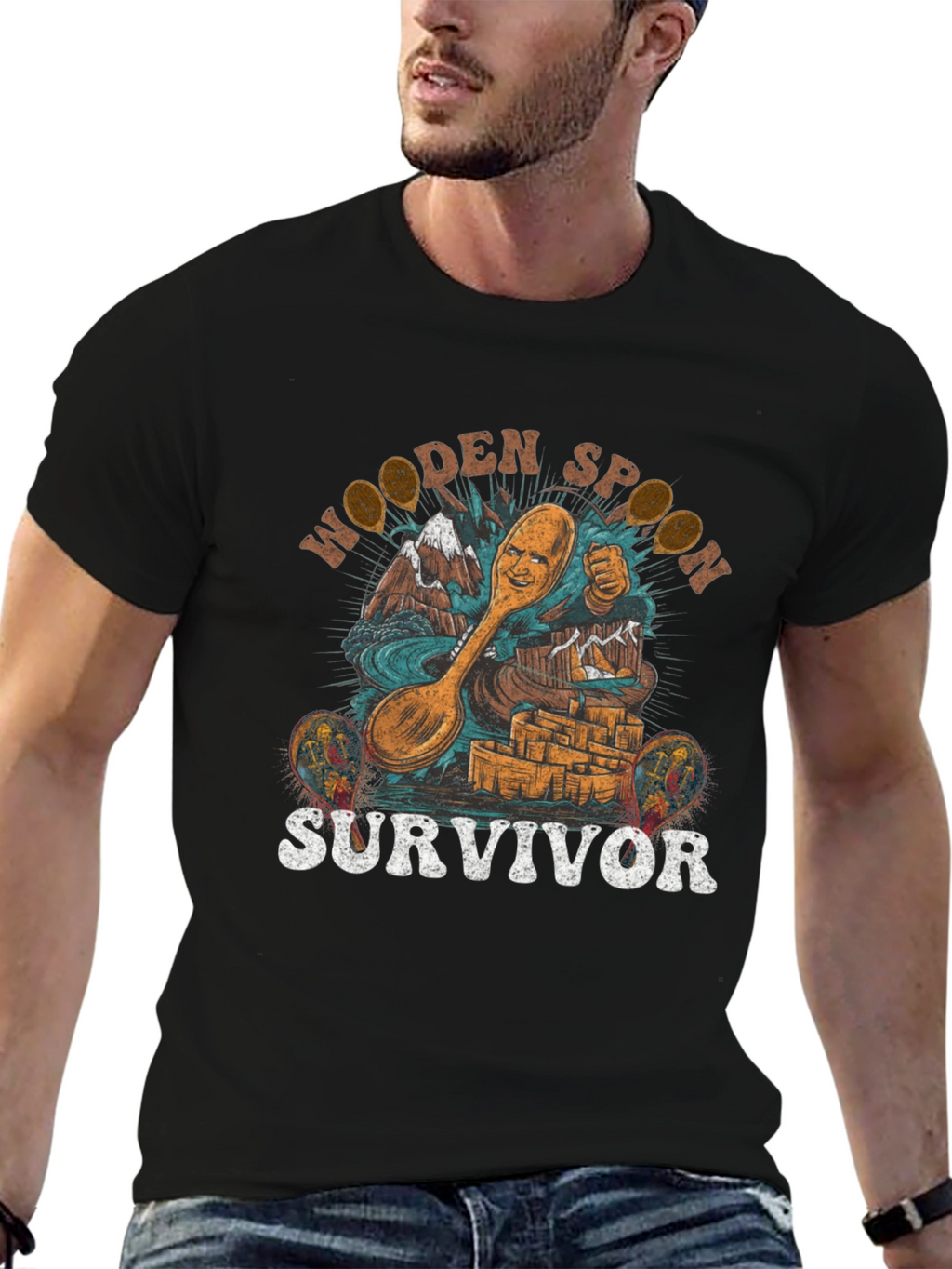 Wooden Spoon Survivor T-Shirt