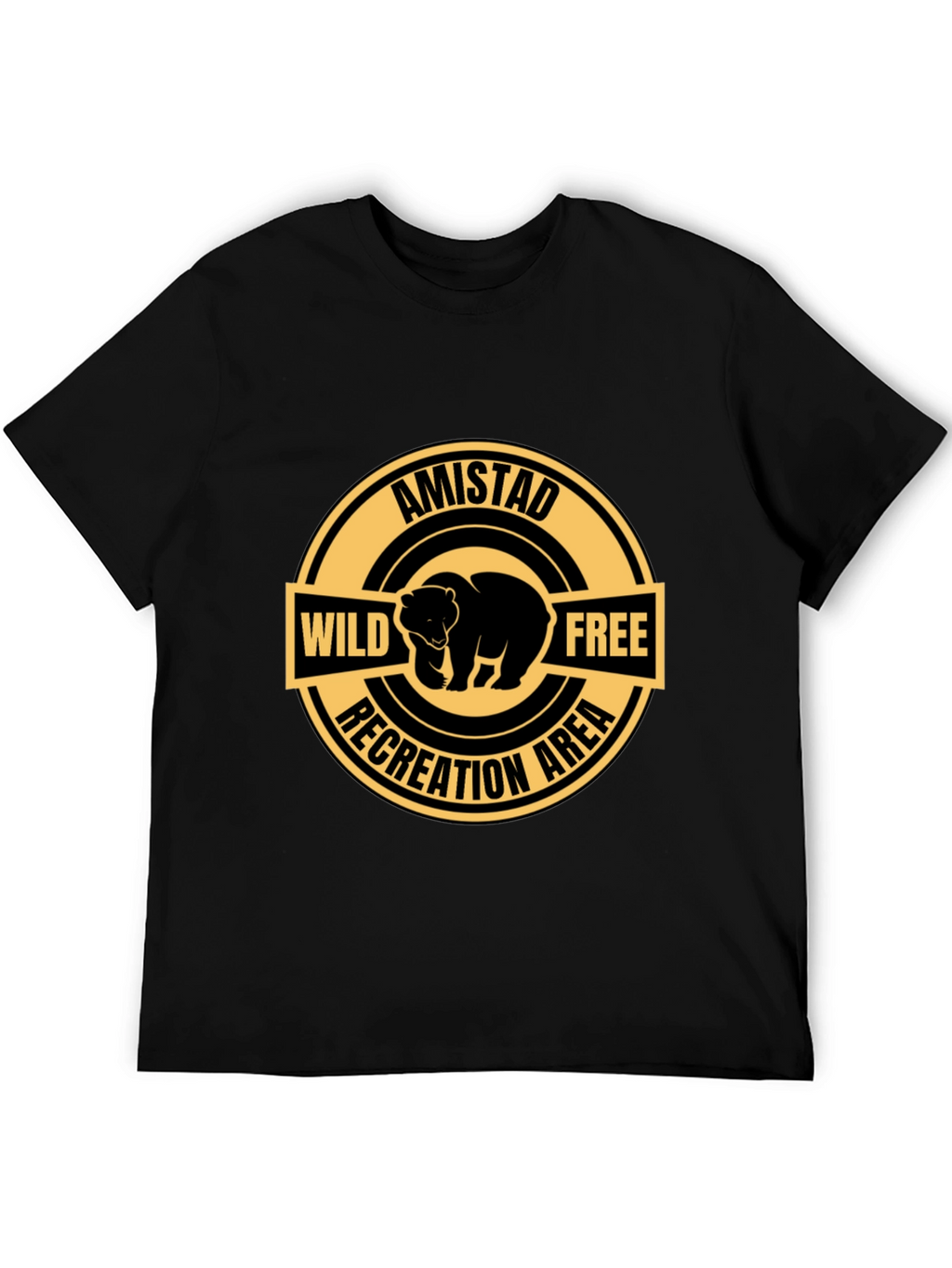Amistad Wild Free Recreation Area Bear T-Shirt