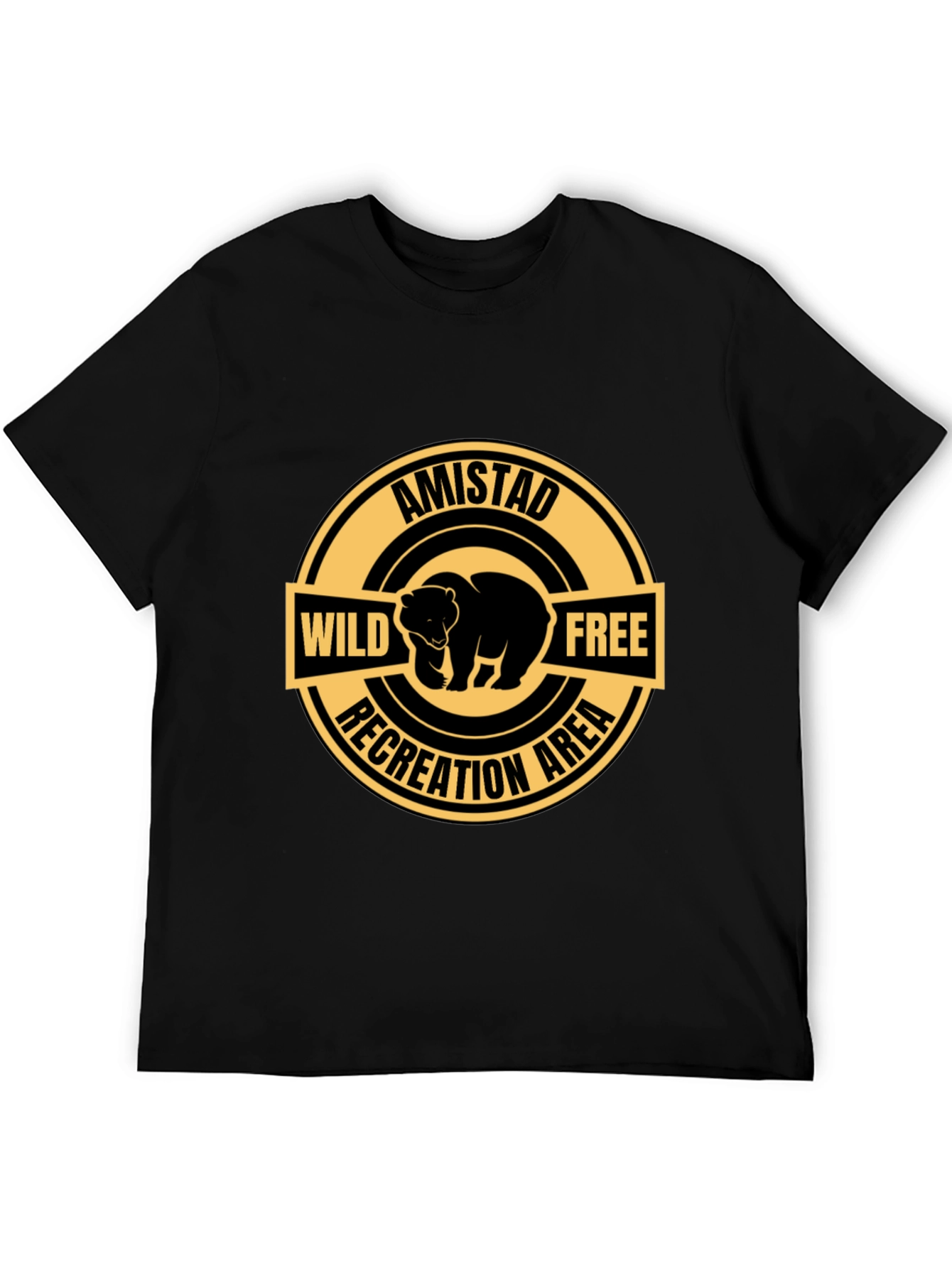 Amistad Wild Free Recreation Area Bear T-Shirt